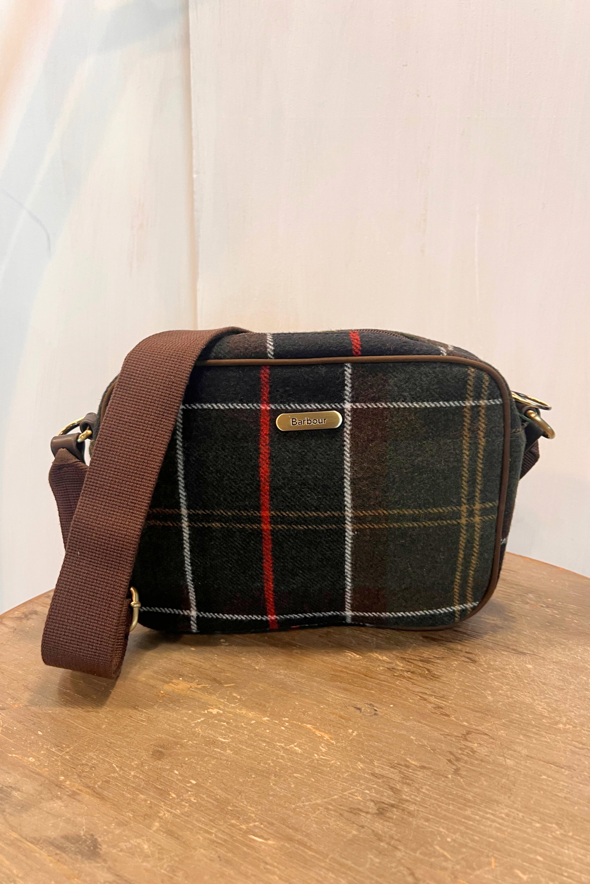 Borsa a tracolla scozzese