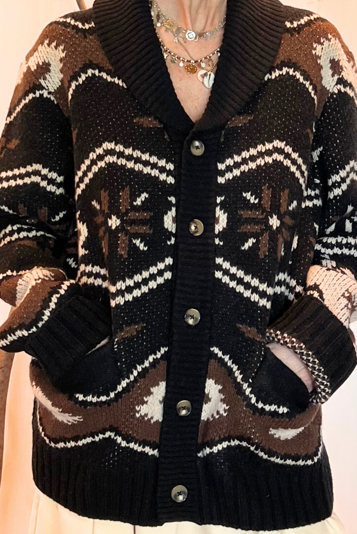 Maxi cardigan Navajo