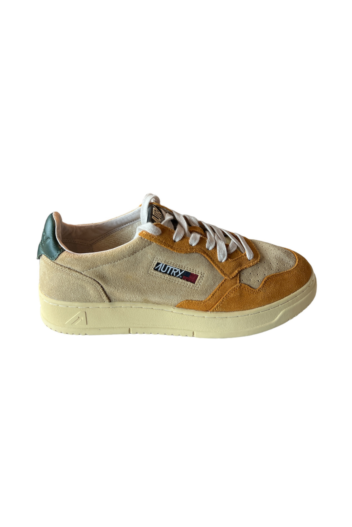 Medalist in suede