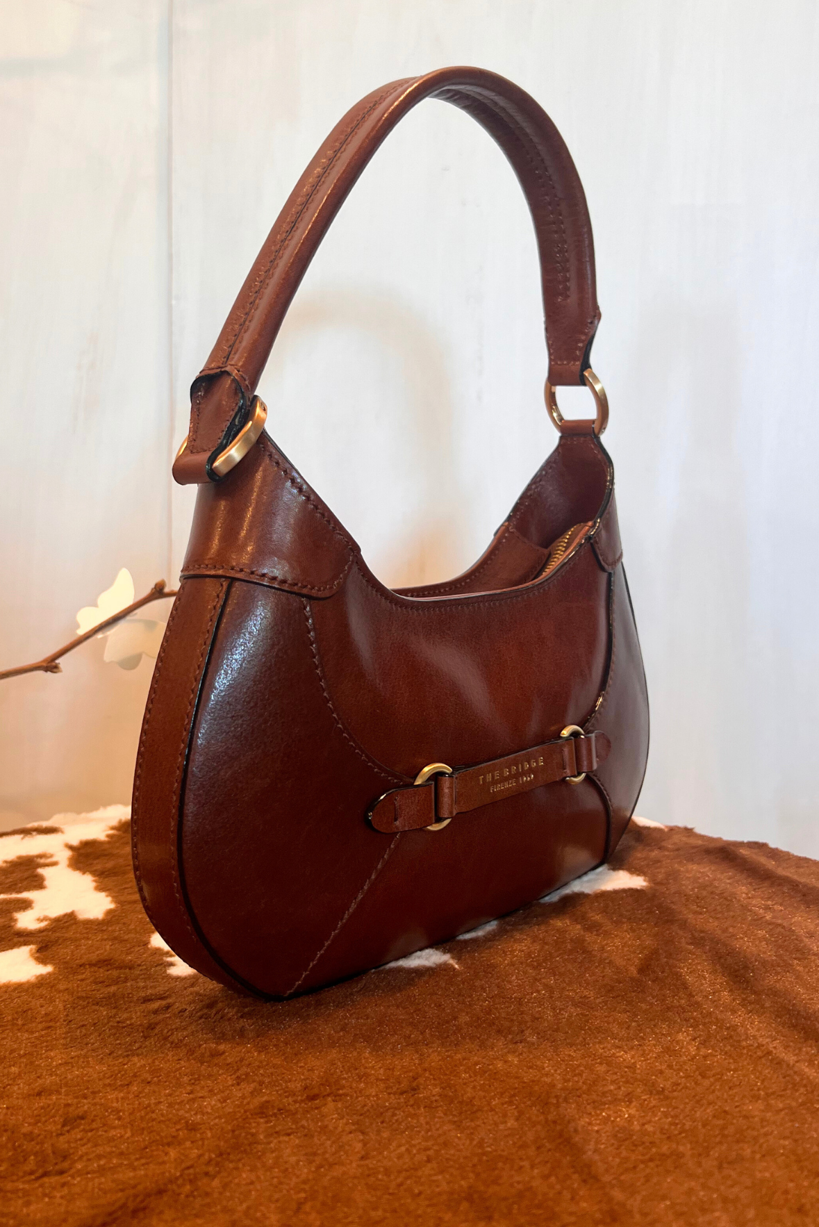 Borsa a spalla in pelle
