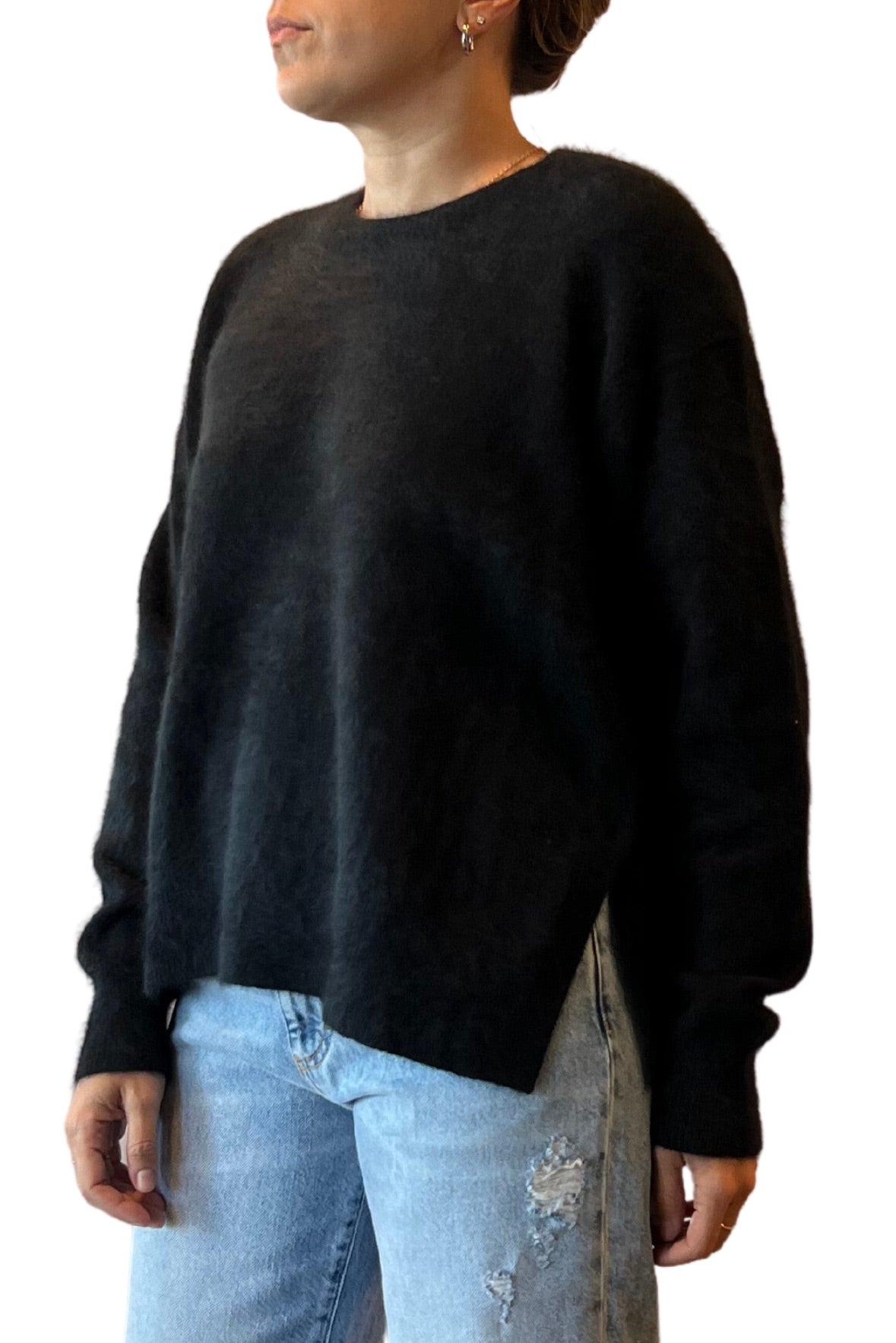 Maglia con spacchi