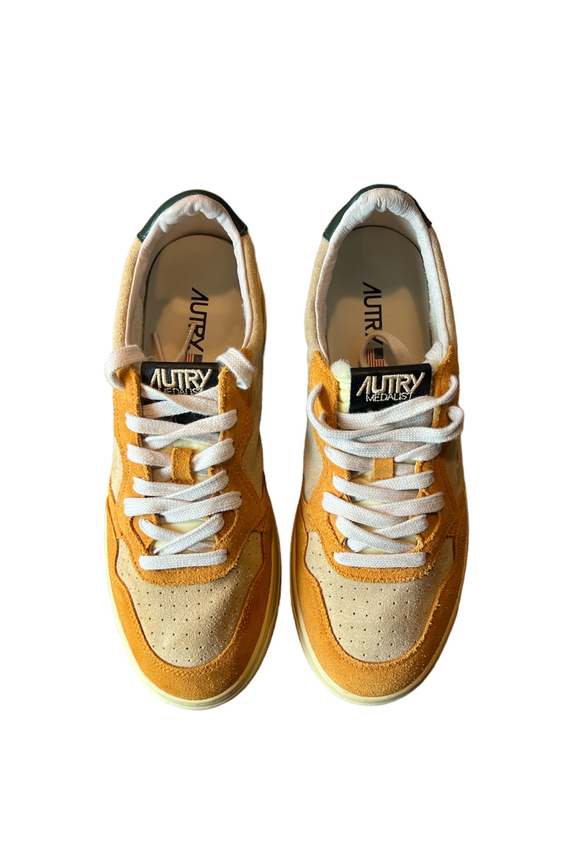 Medalist in suede