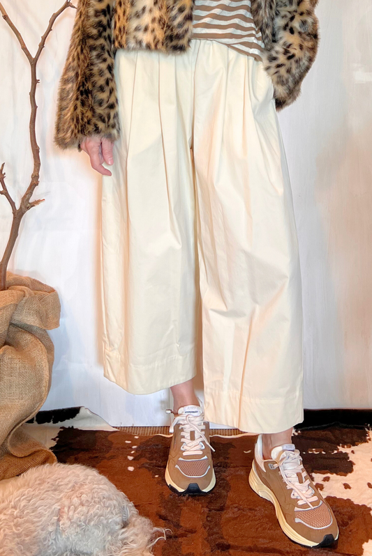 Pantalone balloon crop