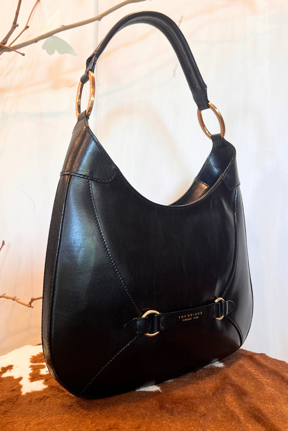 Borsa in pelle a spalla