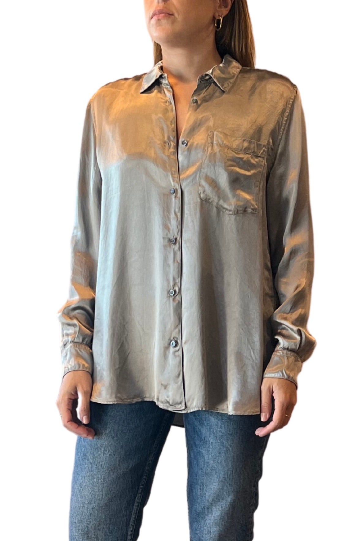 Camicia in raso
