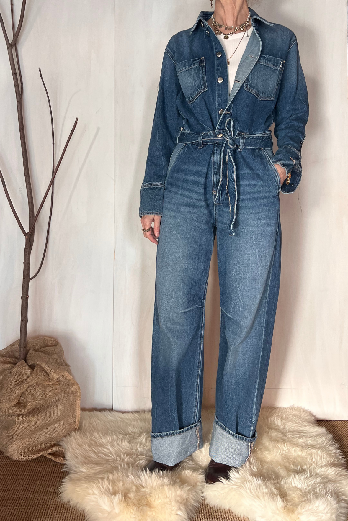Tuta in denim