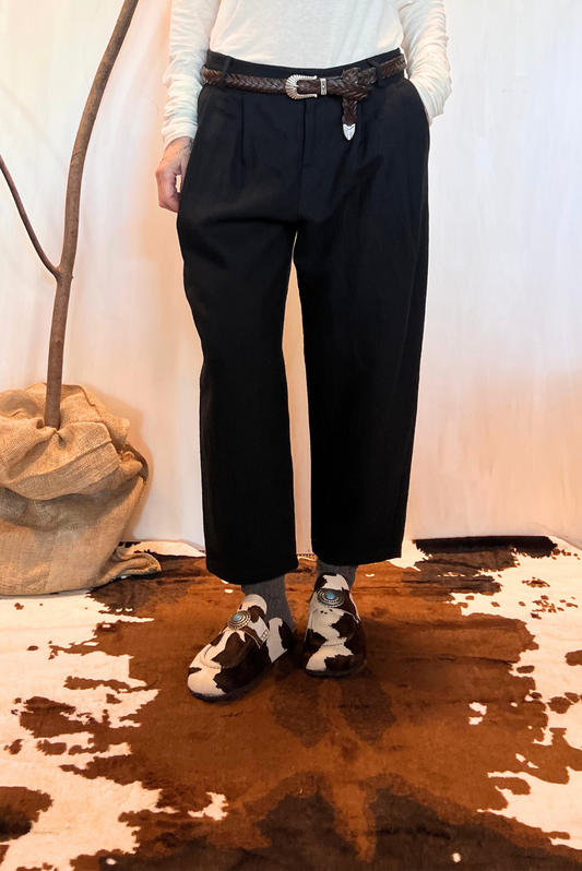 Pantalone balloon crop