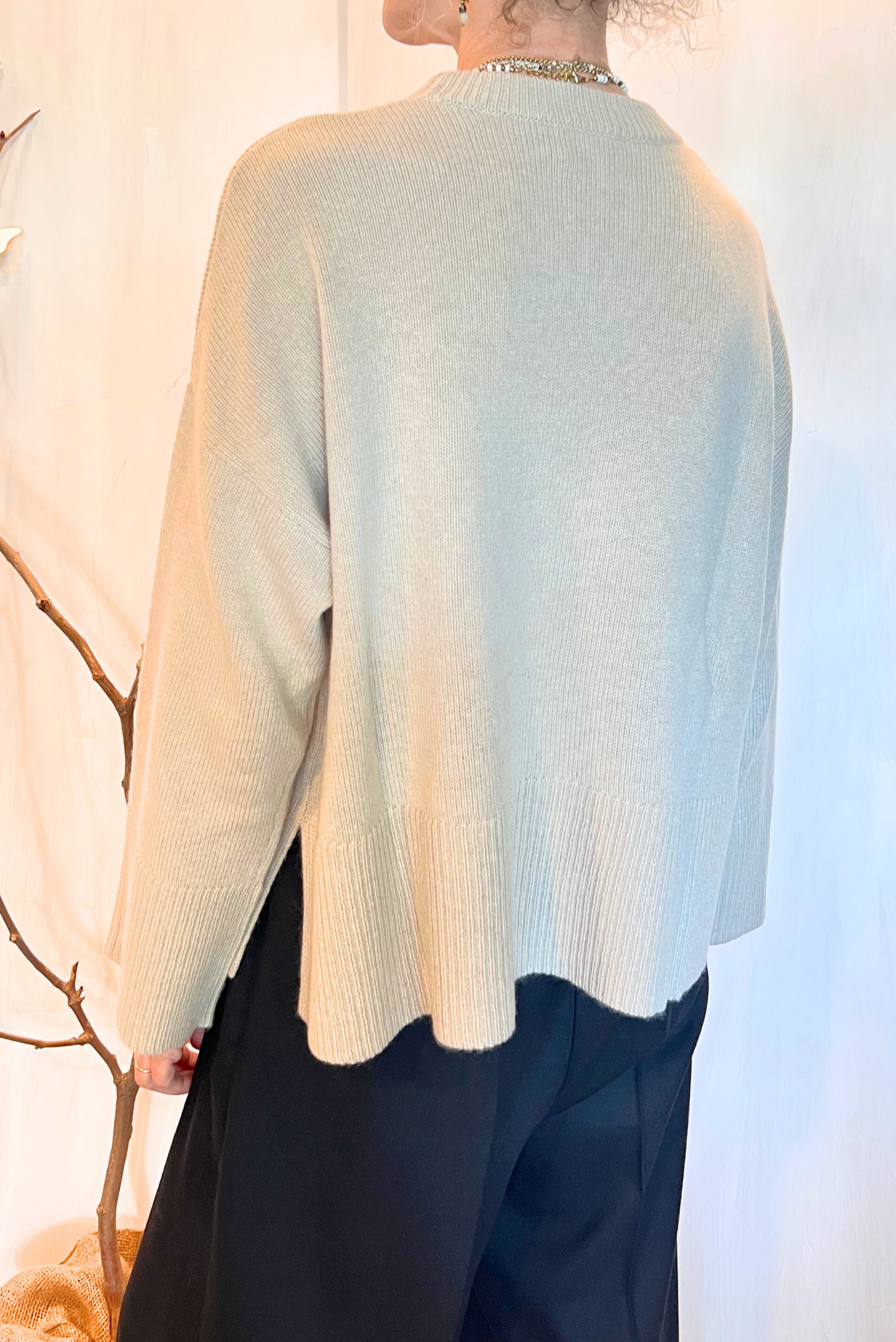 Maglia over in cashmere