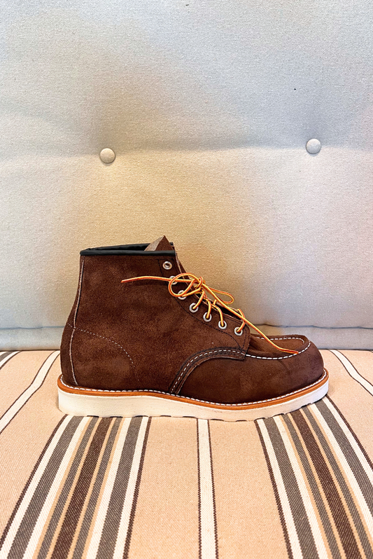 Stivaletto in pelle scamosciata