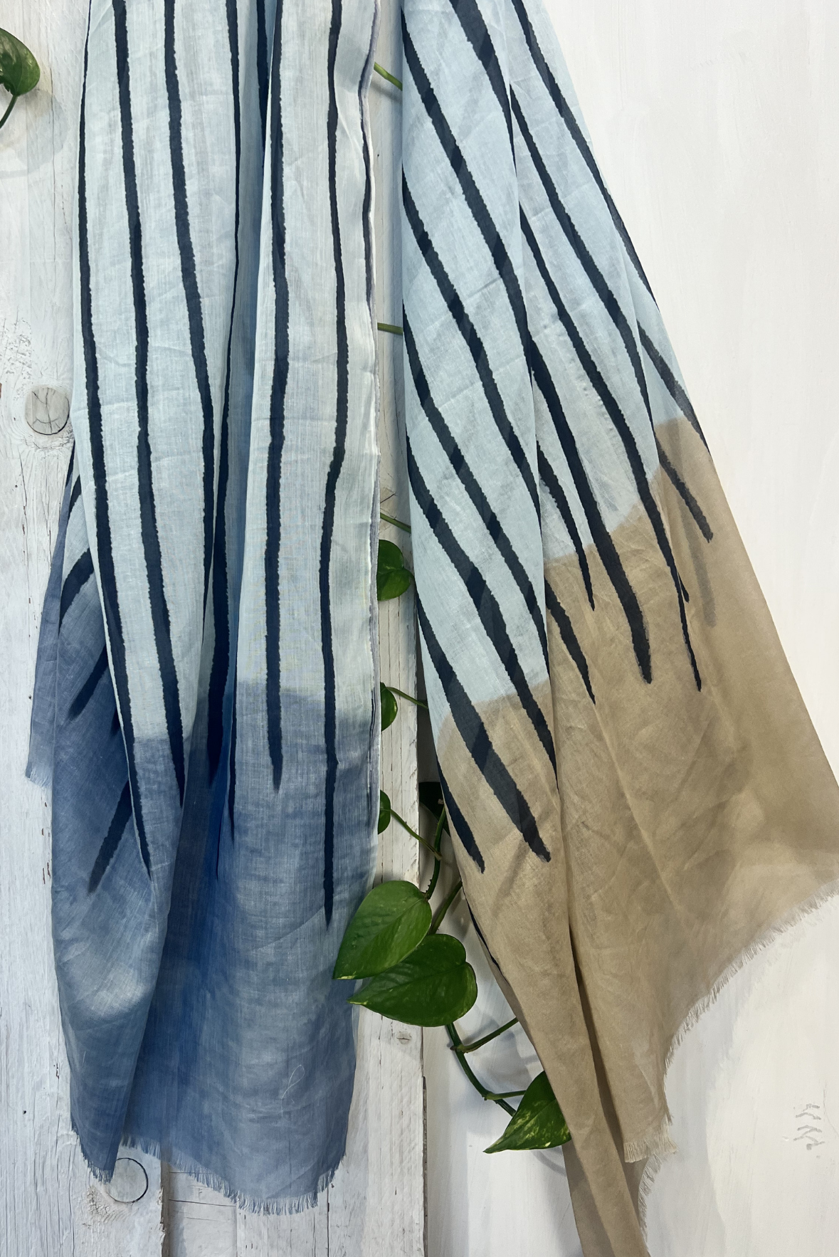 Sciarpa pareo in cotone