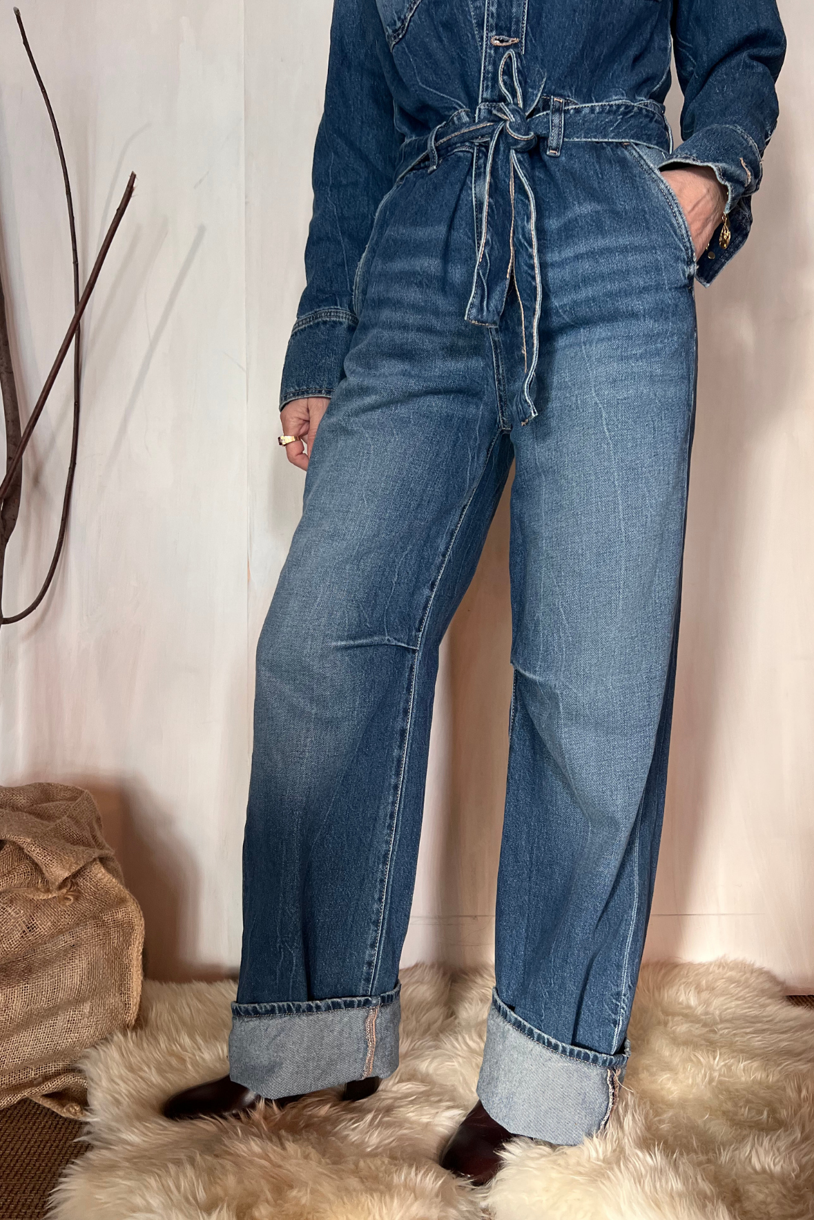 Tuta in denim