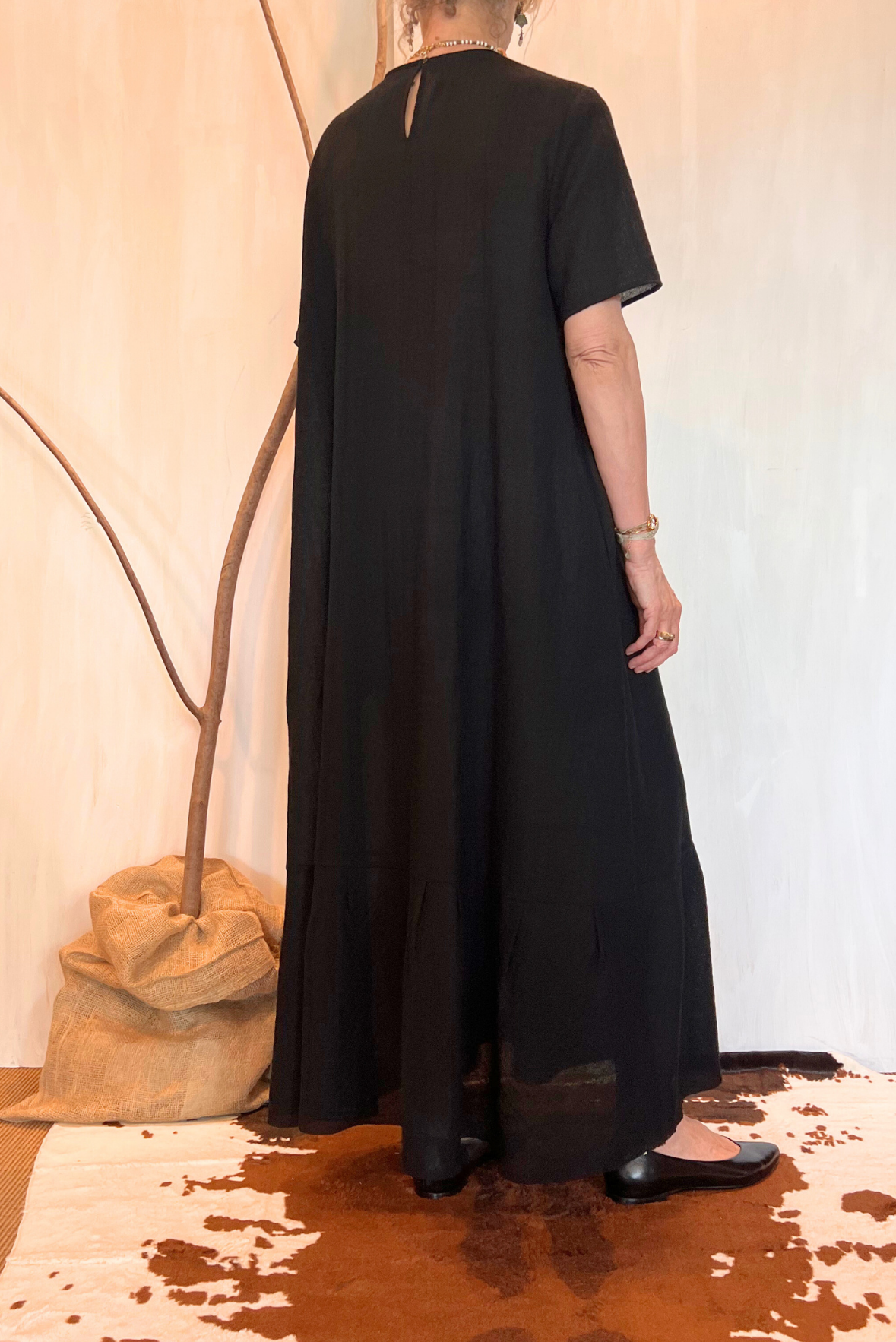 Maxi abito in lana