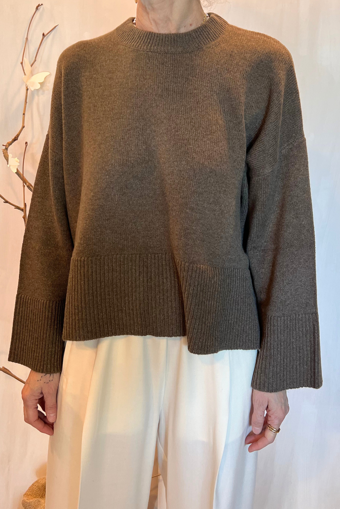 Maglia over in cashmere