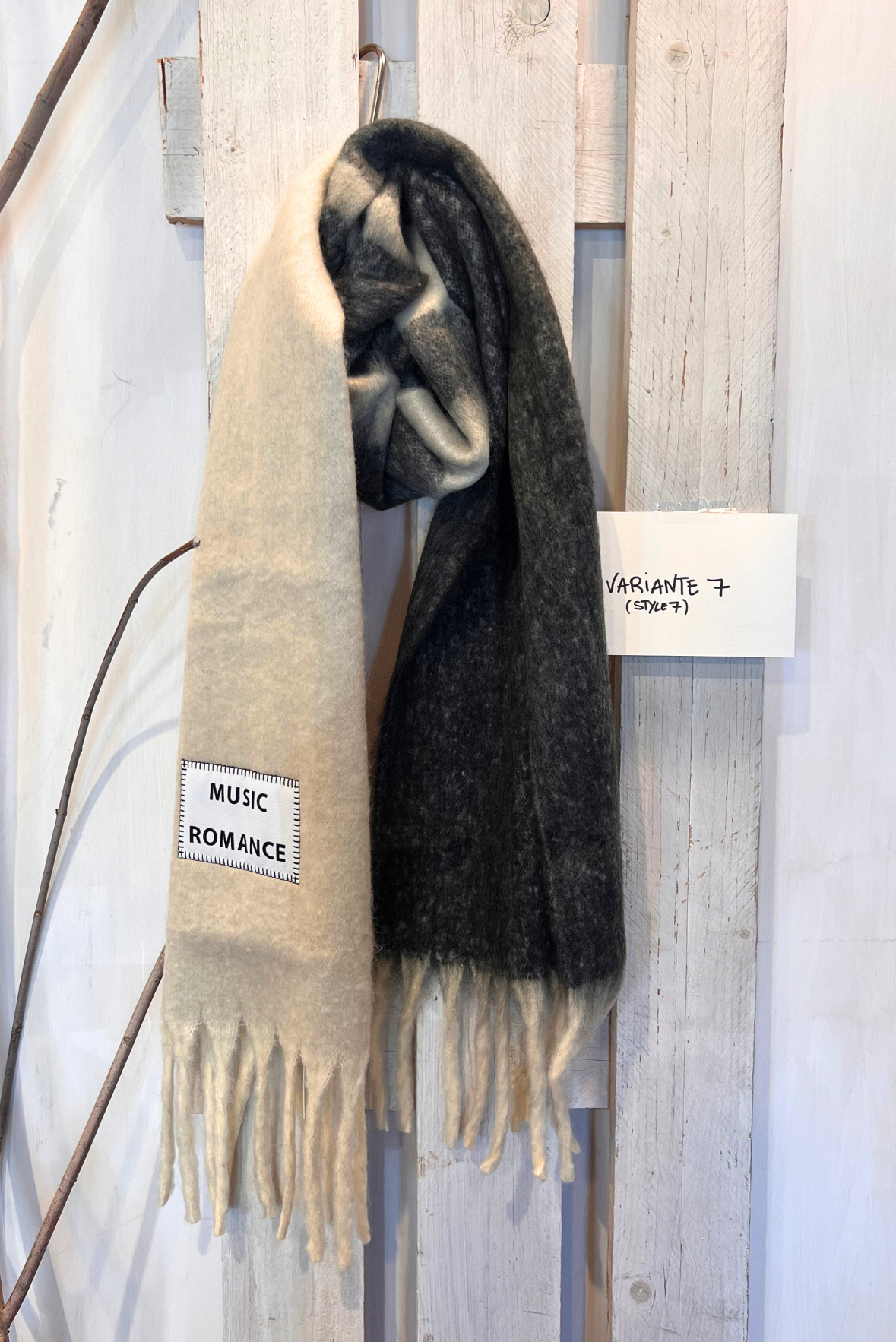 Sciarpa 100% riciclata