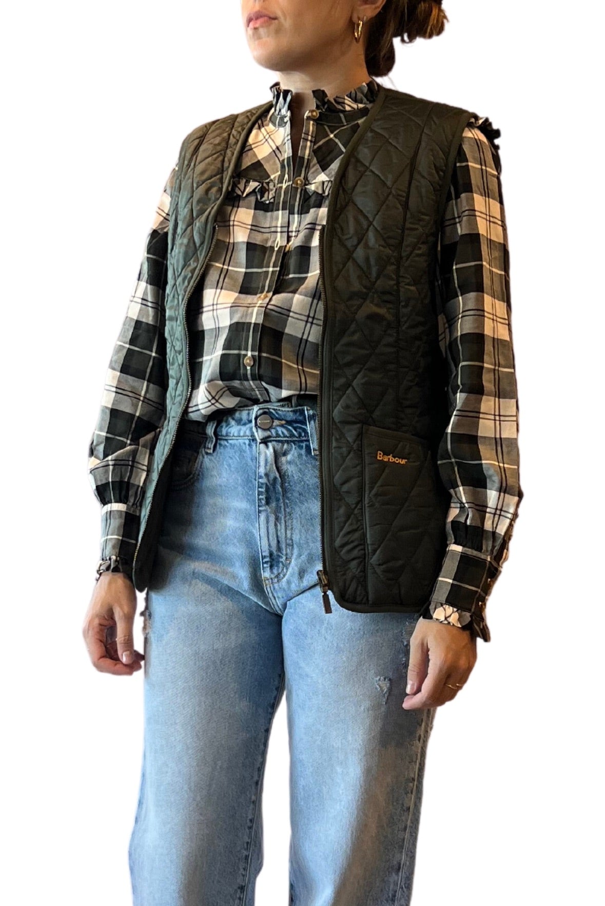 Gilet trapuntato