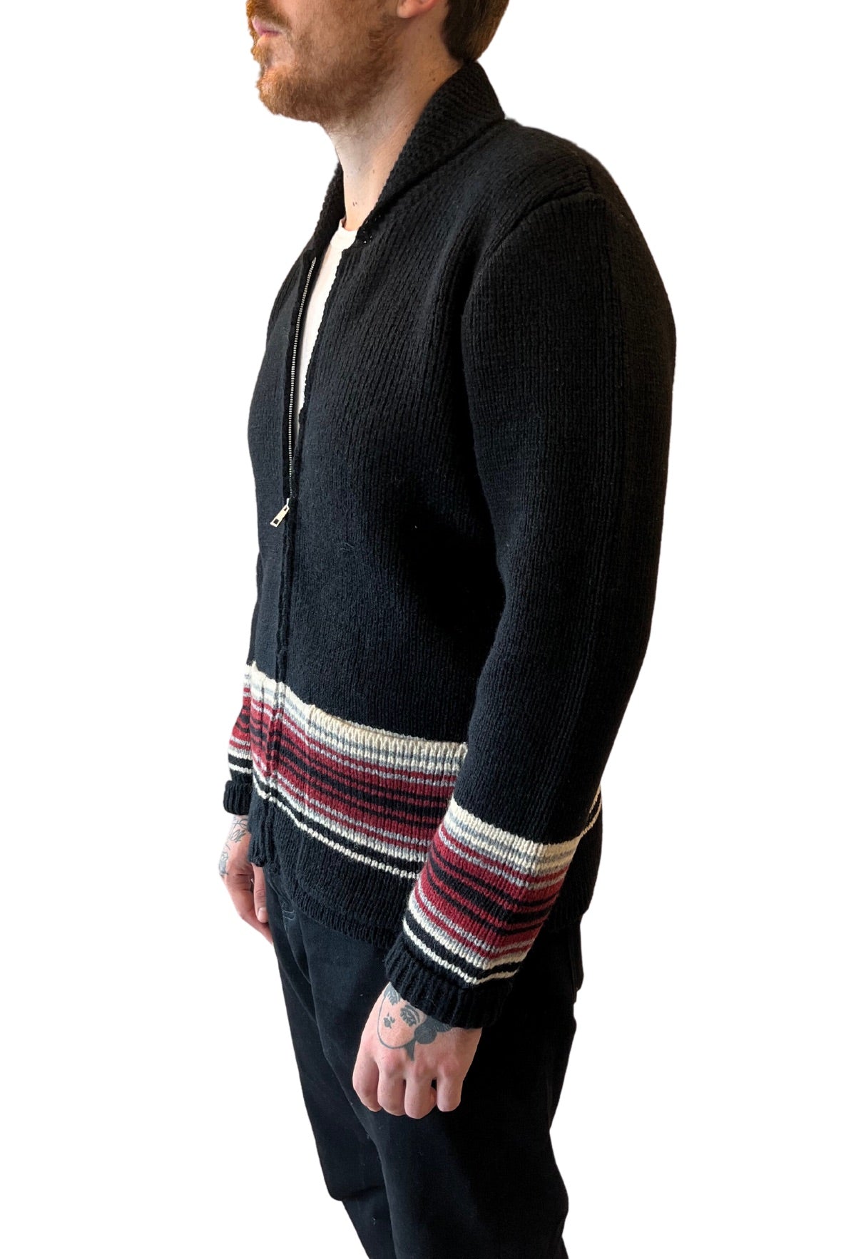 Cardigan lana merino