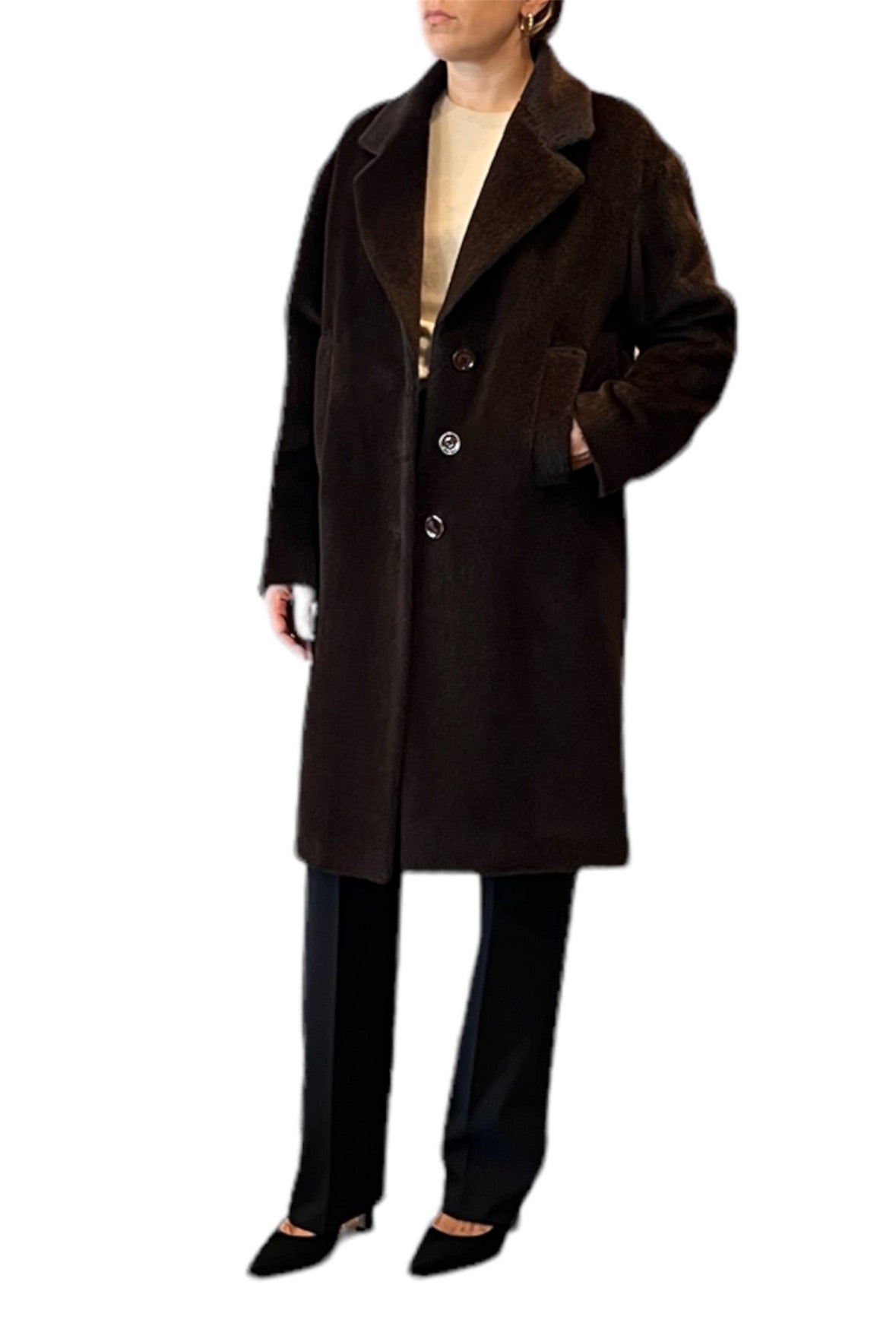 Cappotto in alpaca