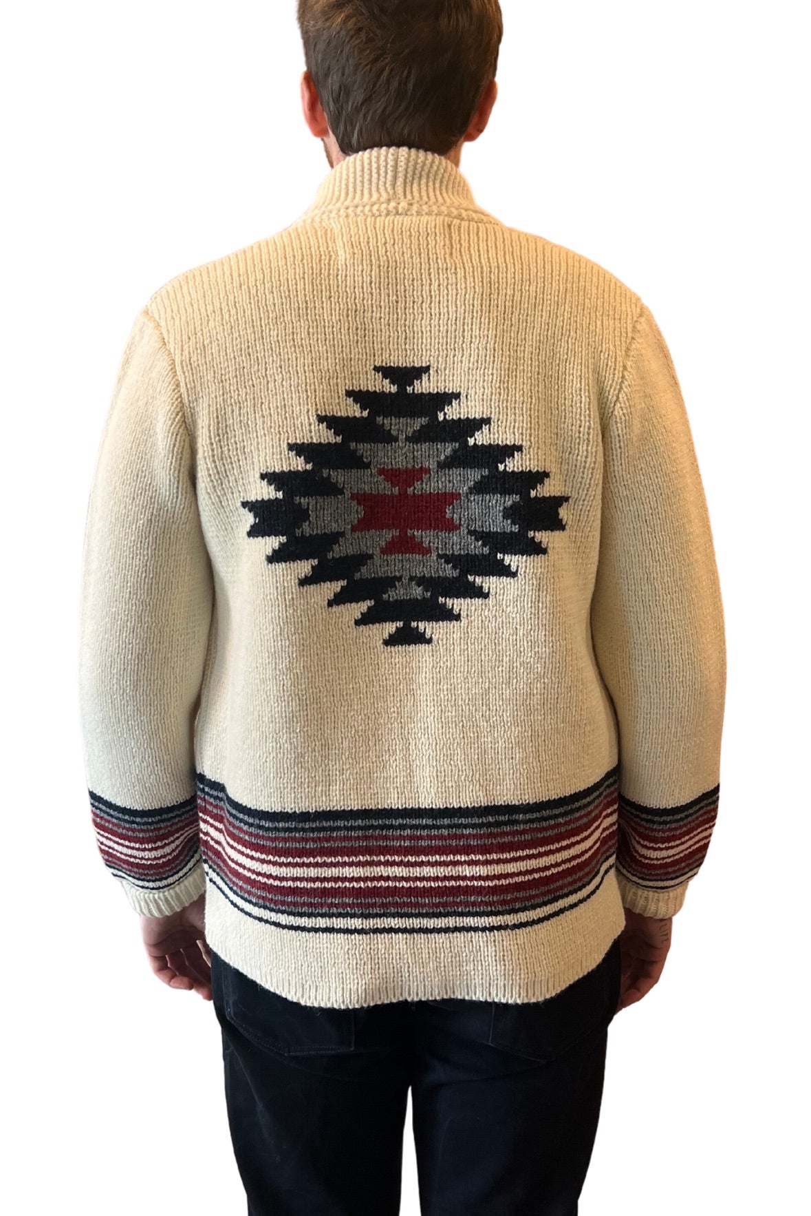 Cardigan lana merino