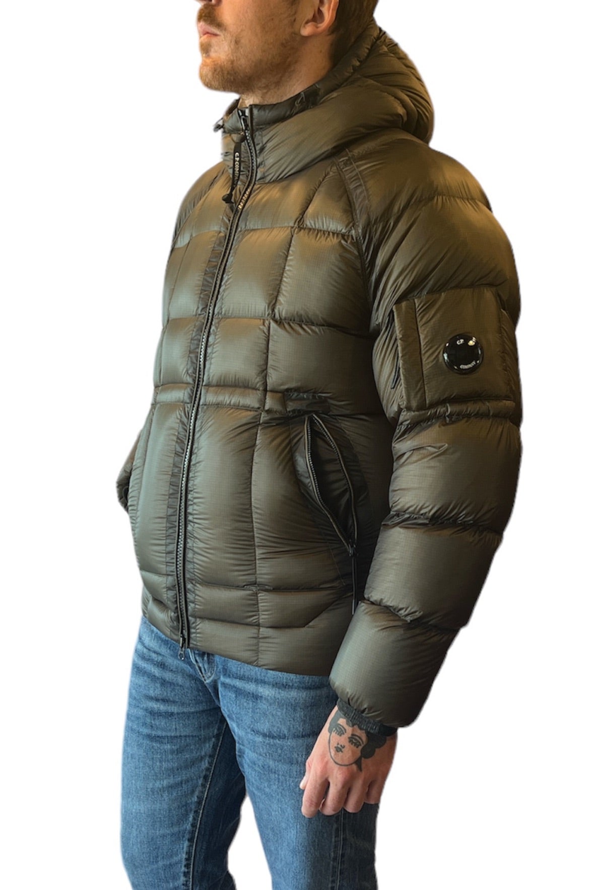 Piumino con cappuccio DD Shell