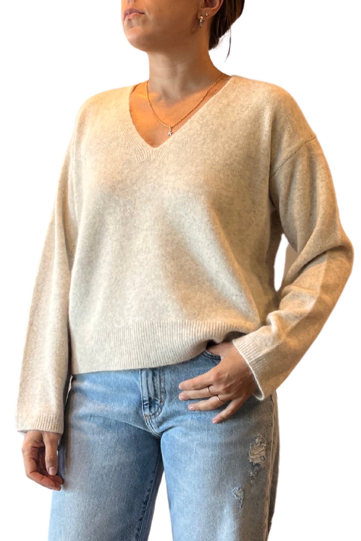 Maglia scollo a V