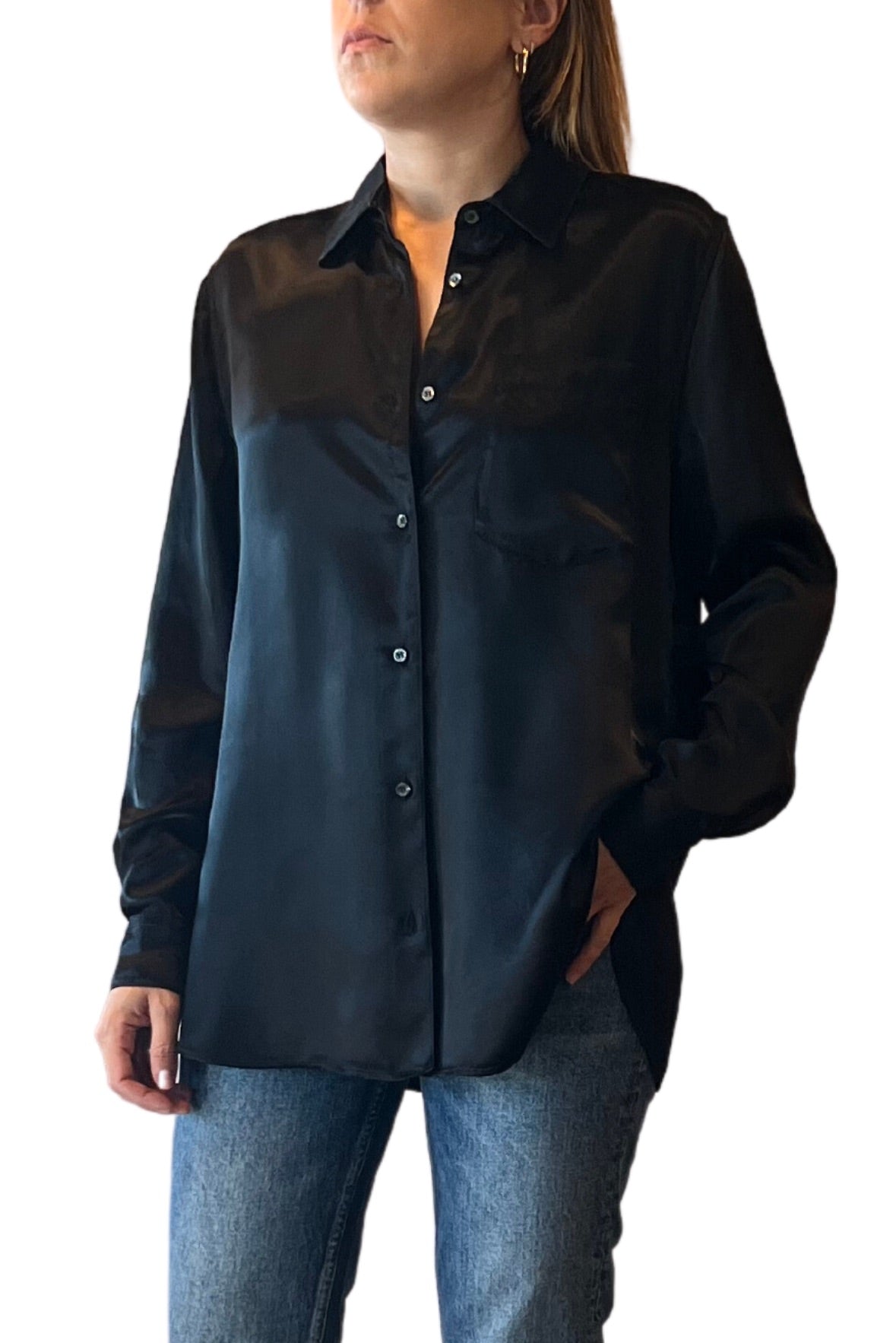 Camicia in raso