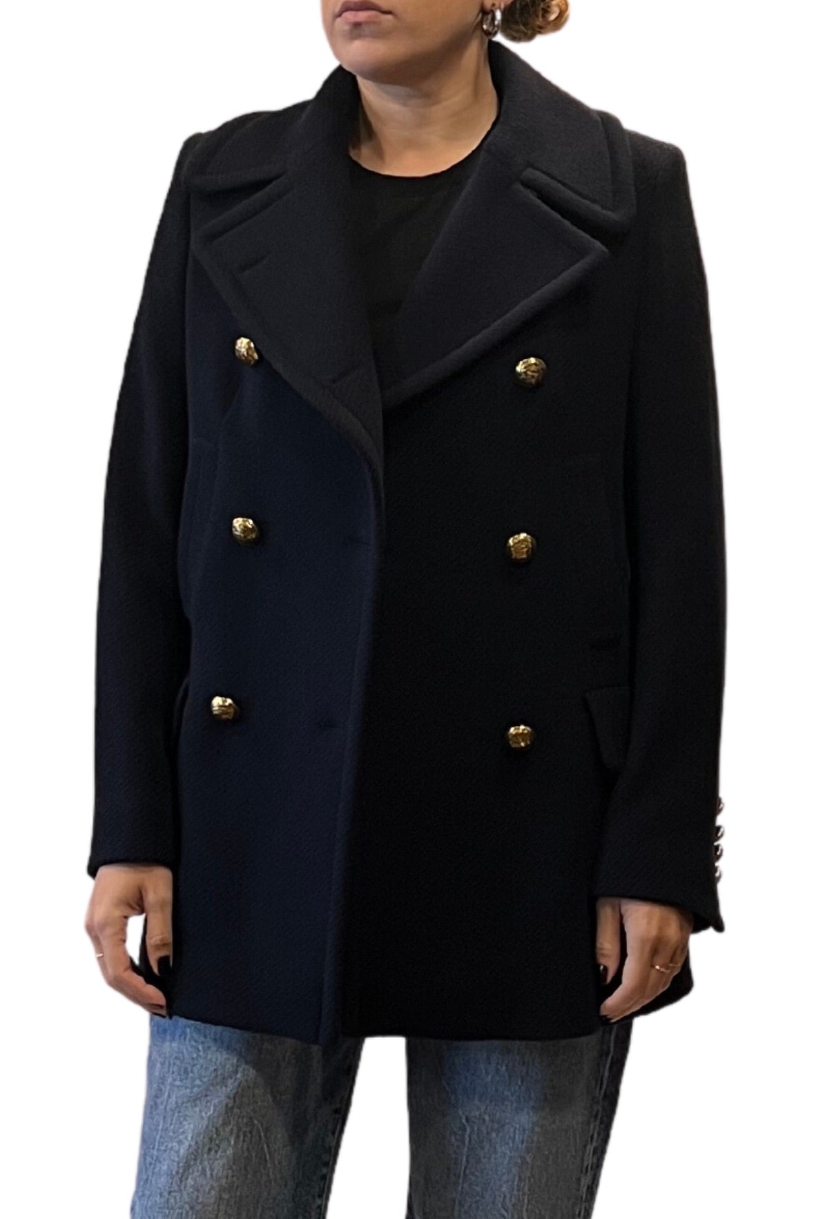 Peacoat in lana