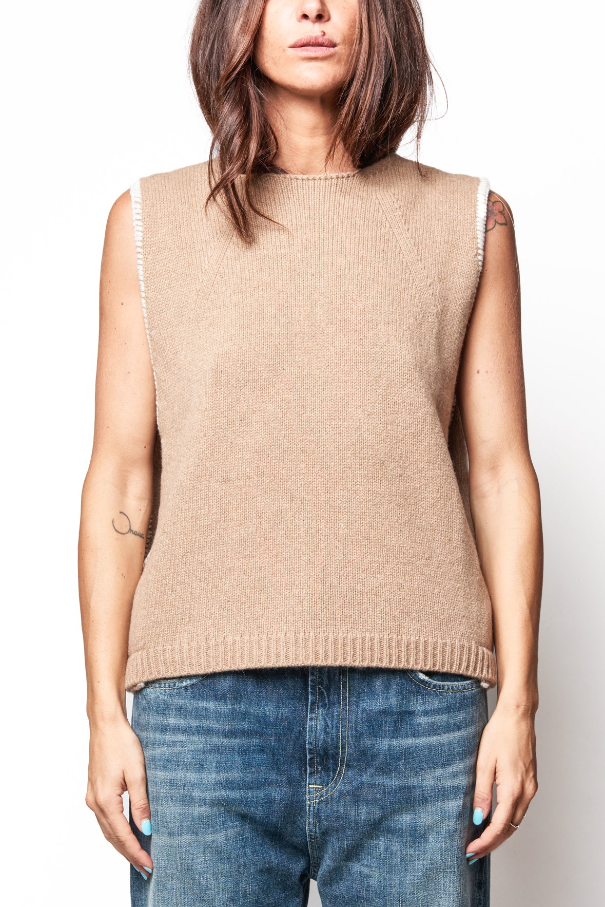Gilet in maglia