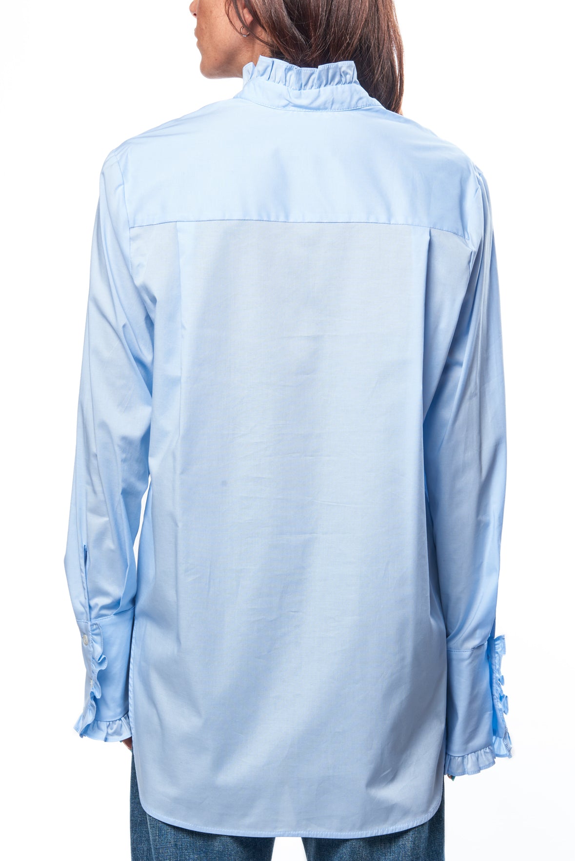 Camicia mini rouches