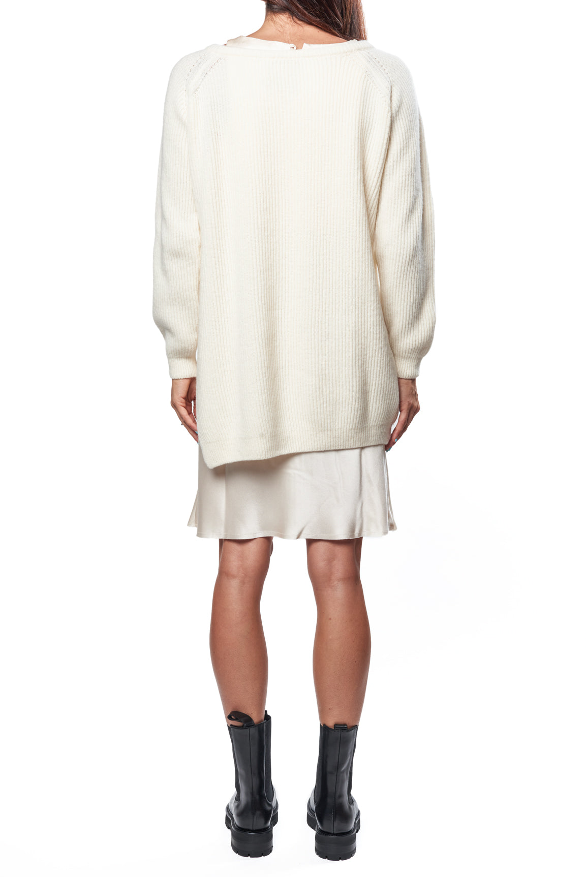 Abito in maglia sottoveste
