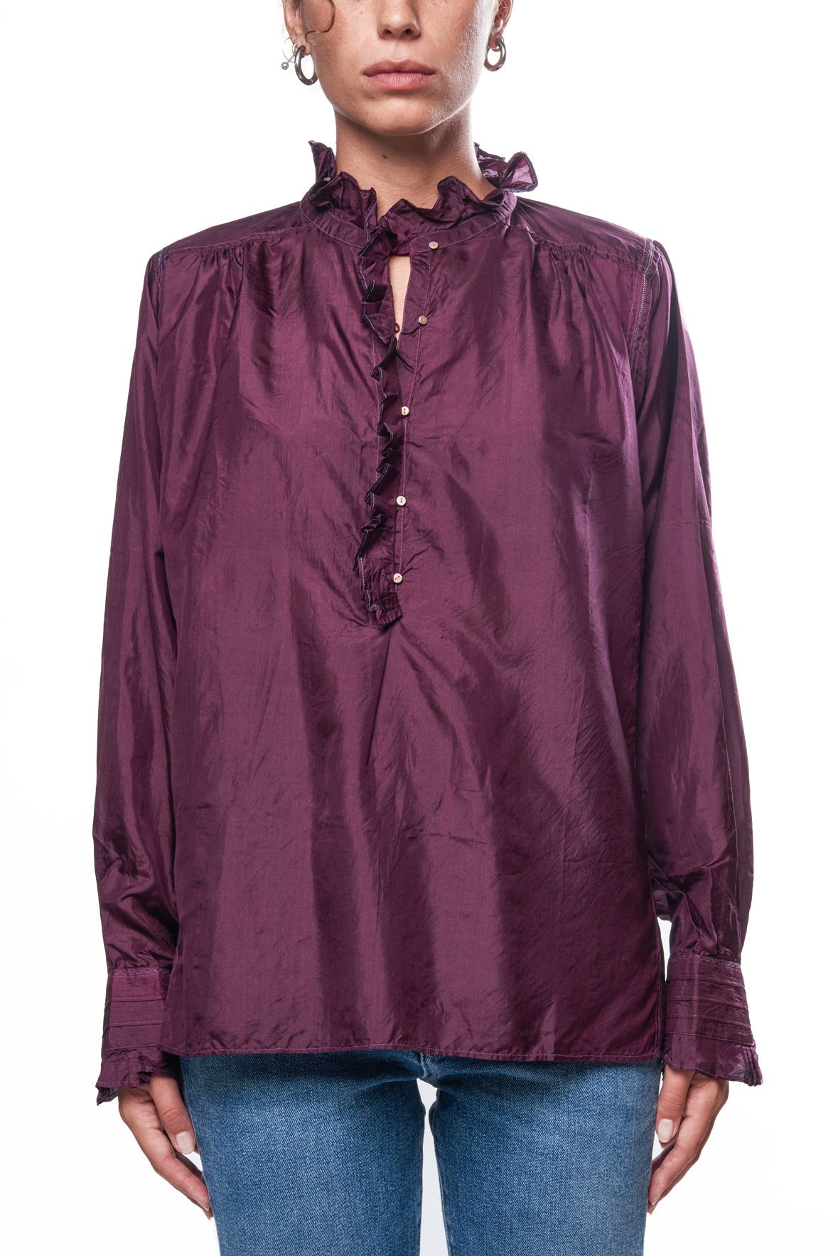Blusa in seta