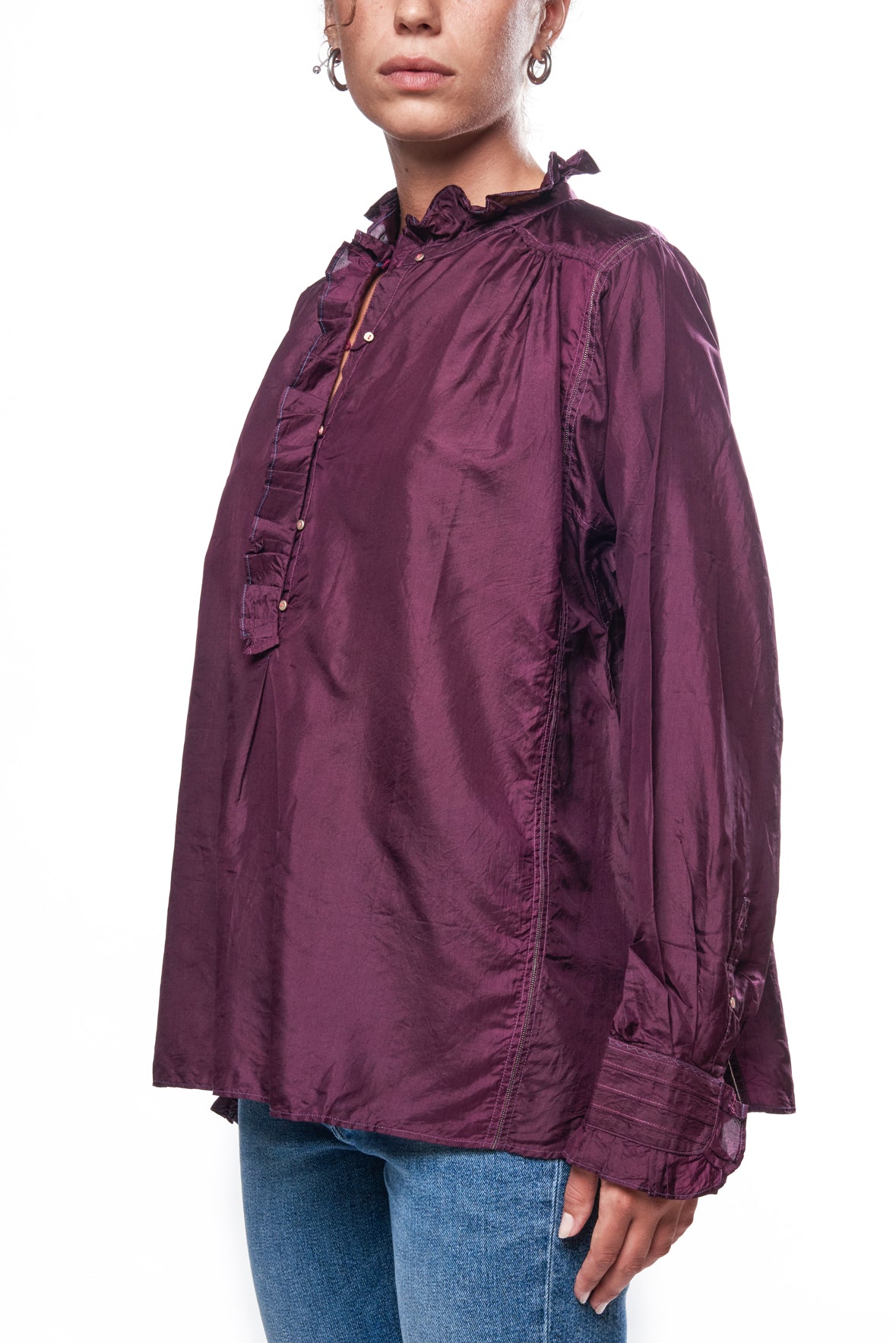 Blusa in seta