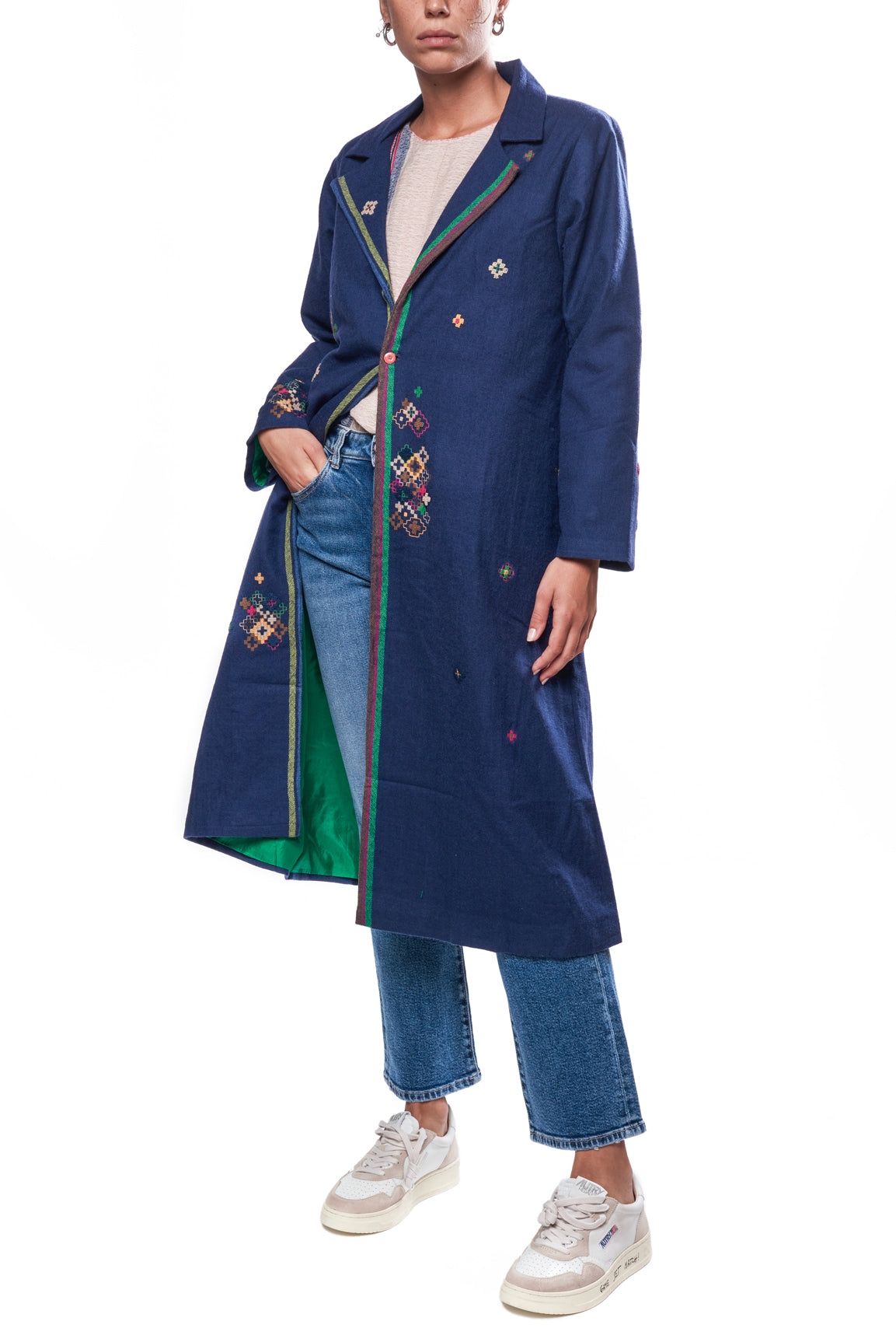 Cappotto ricami