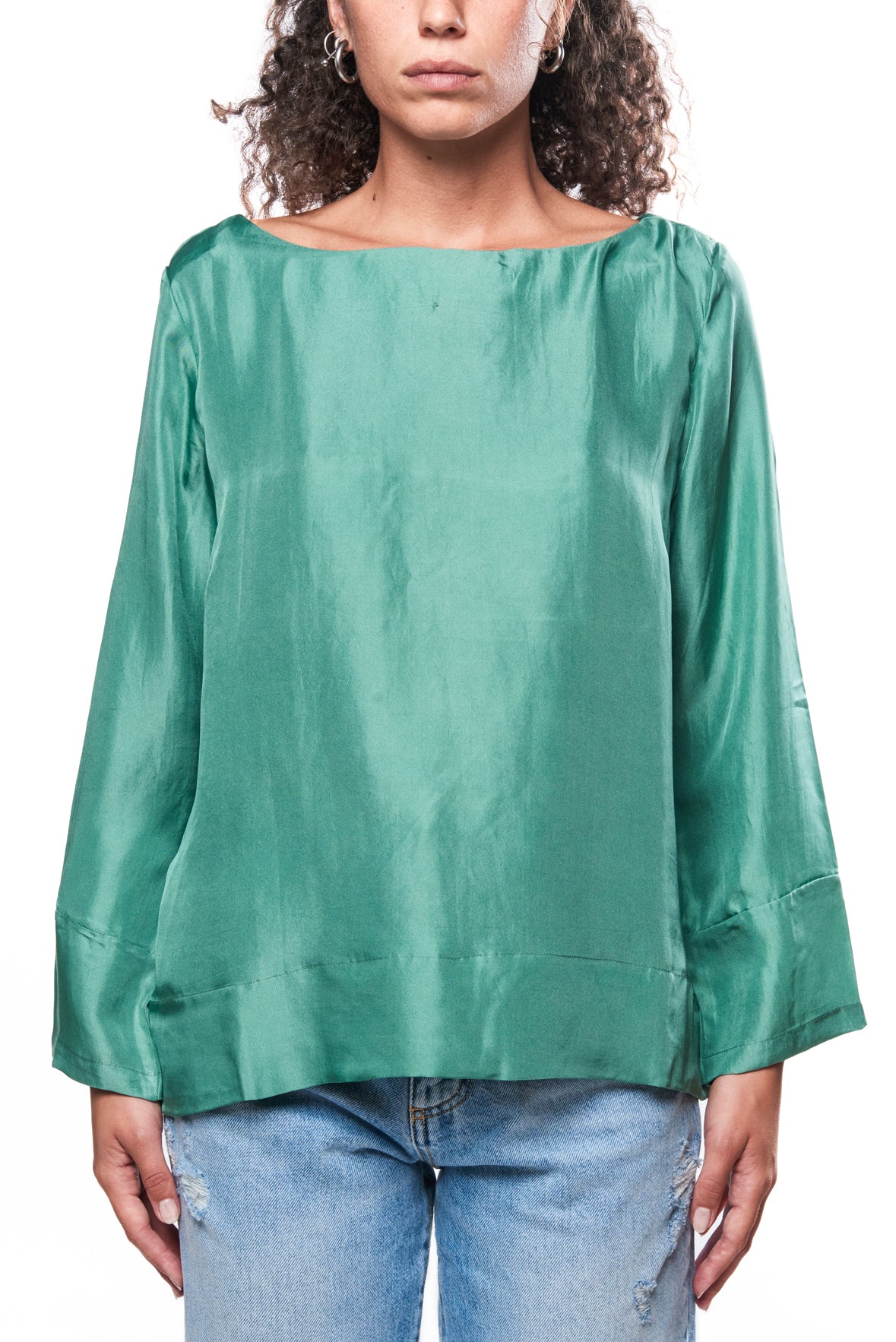Blusa in seta
