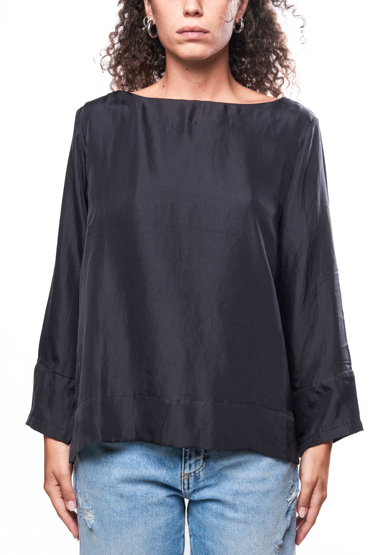 Blusa in seta
