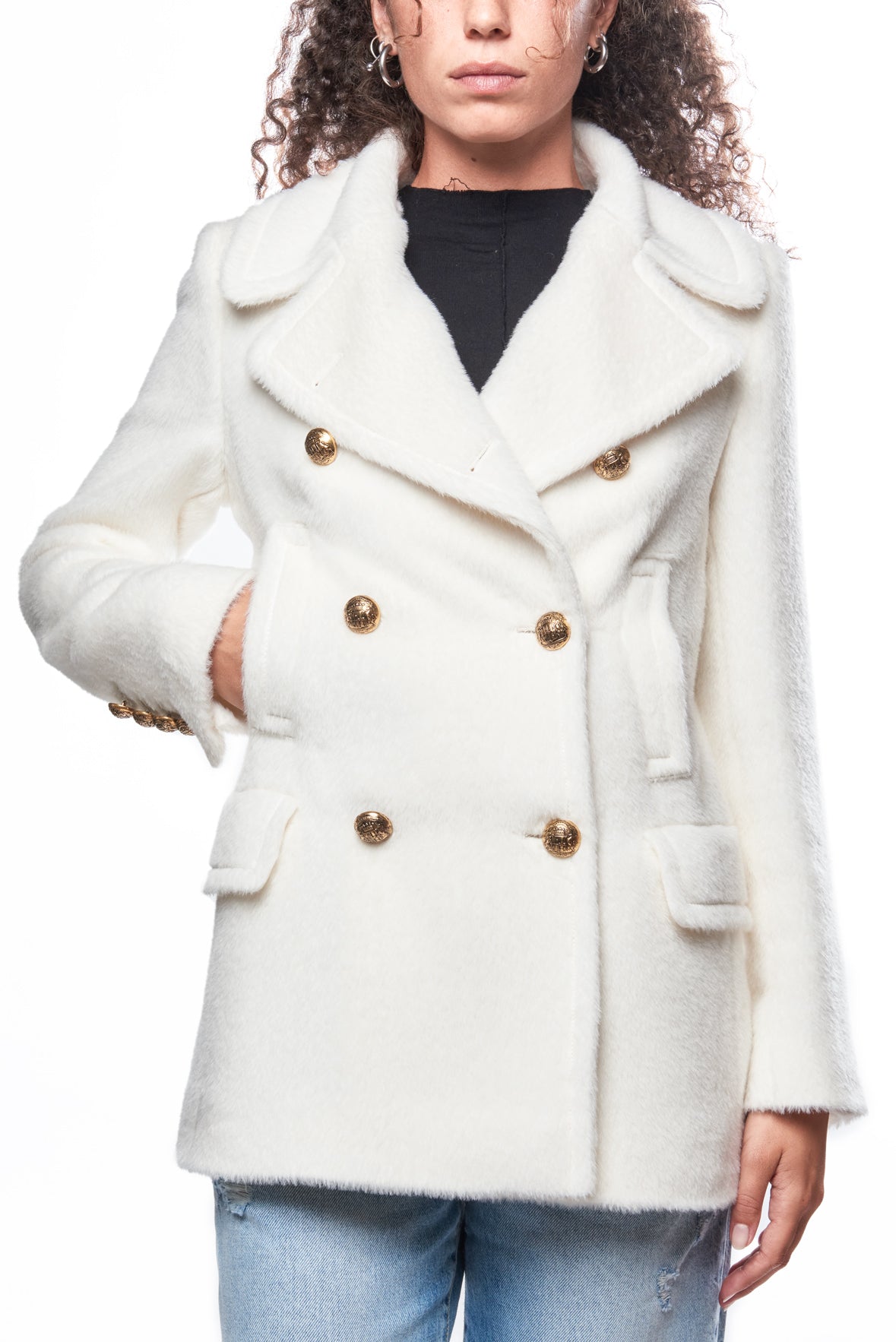 Peacoat in alpaca