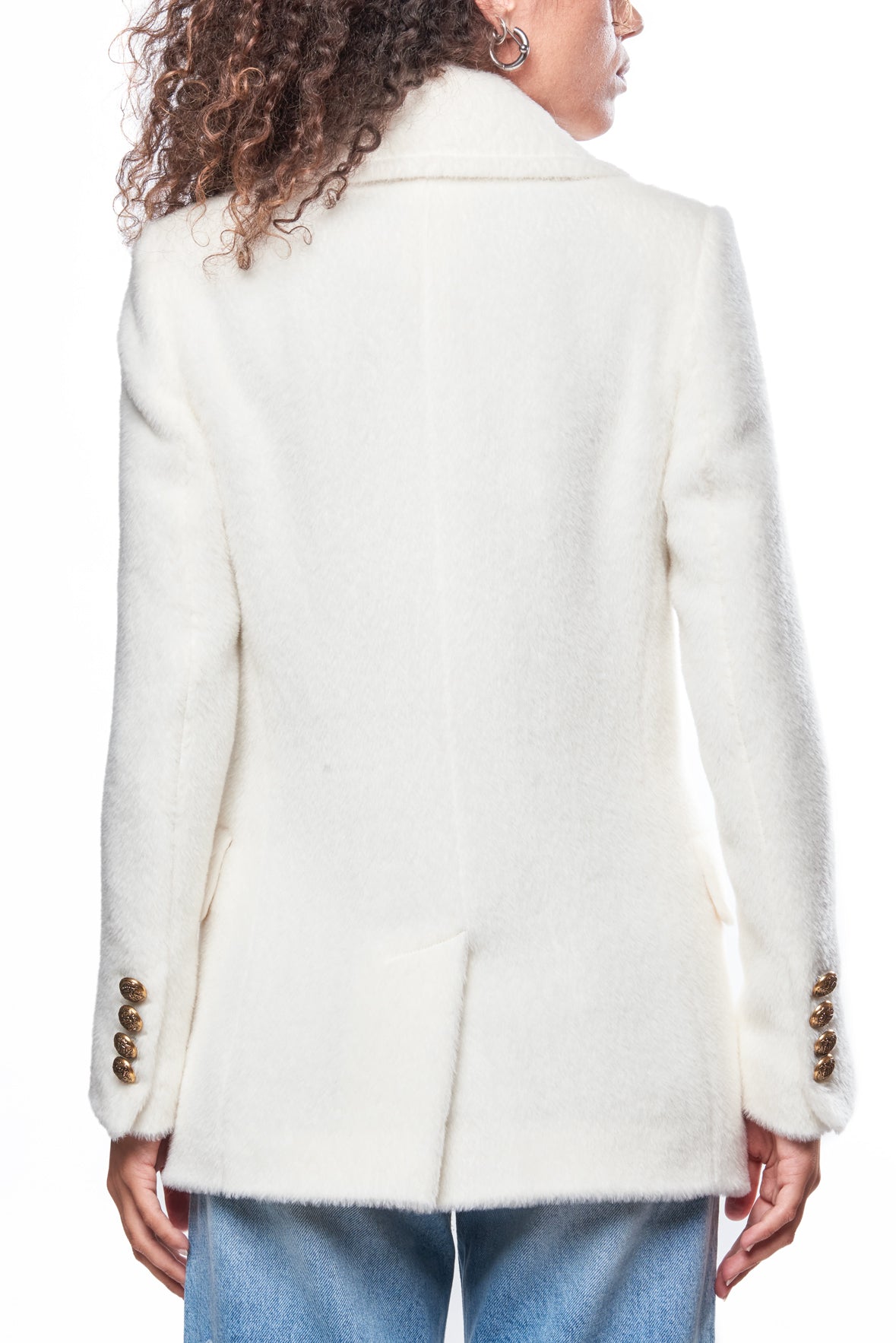 Peacoat in alpaca