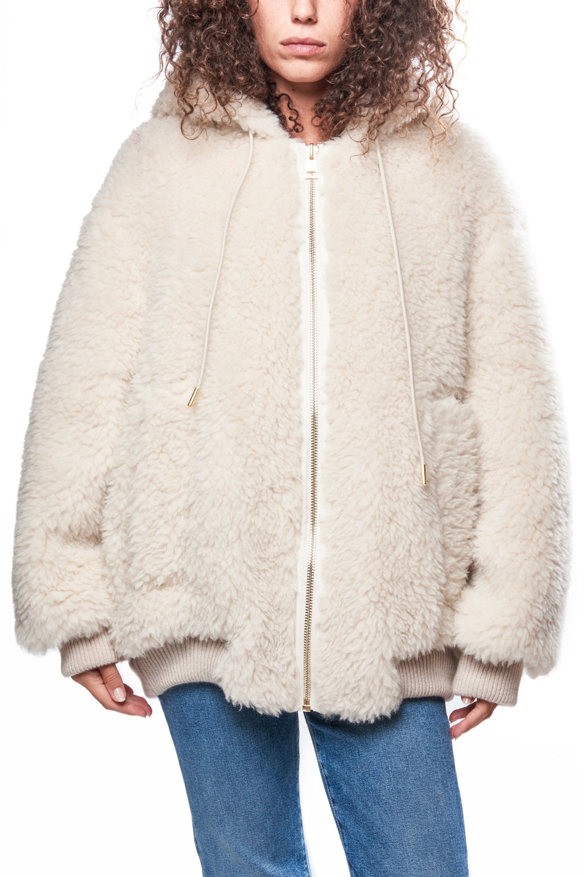 Bomber con cappuccio