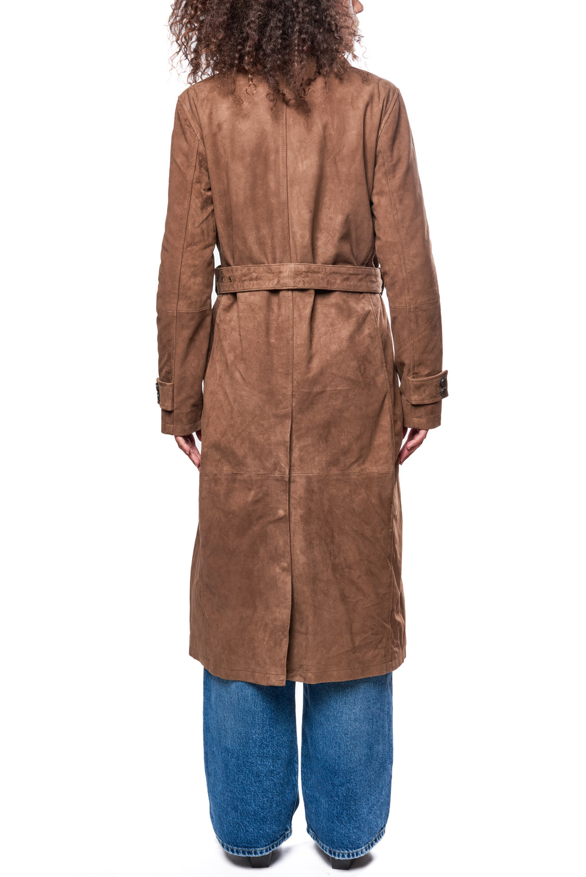 Cappotto in camoscio