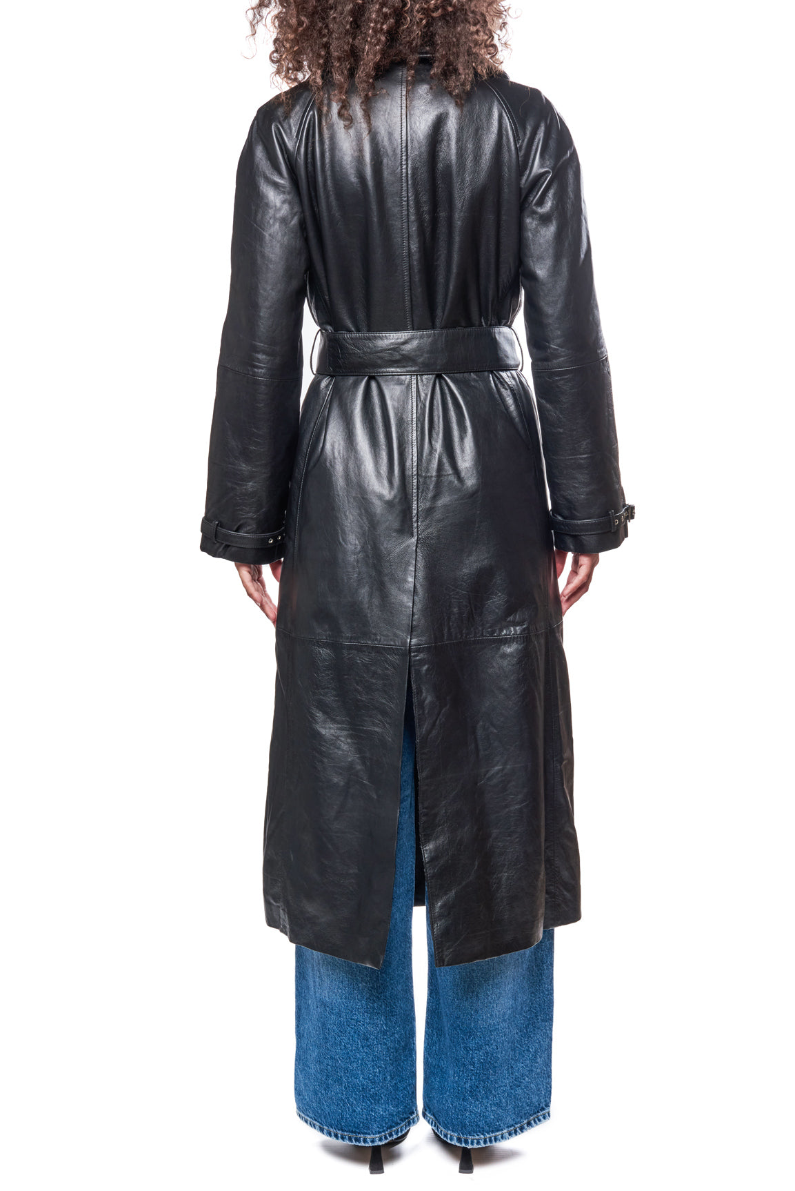Cappotto in pelle