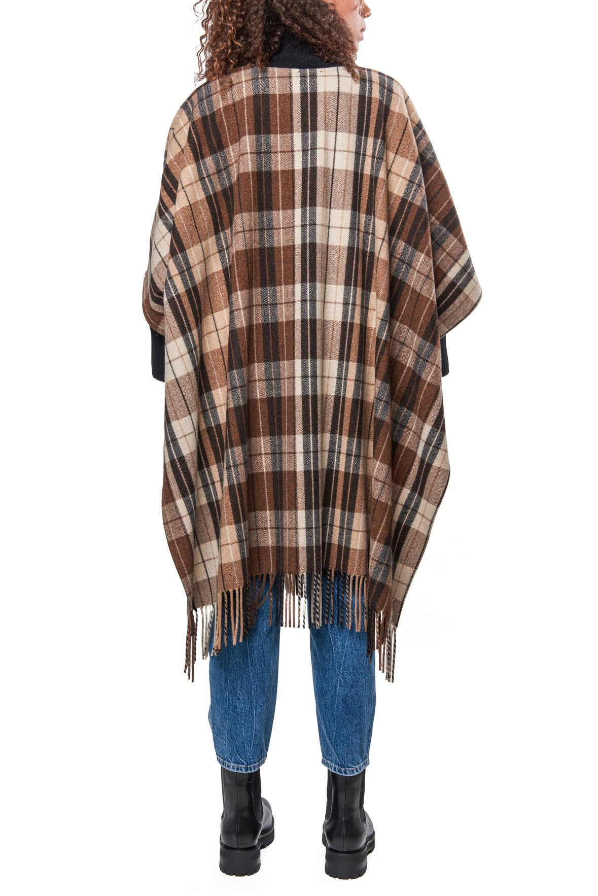 Cappotto mantella scozzese