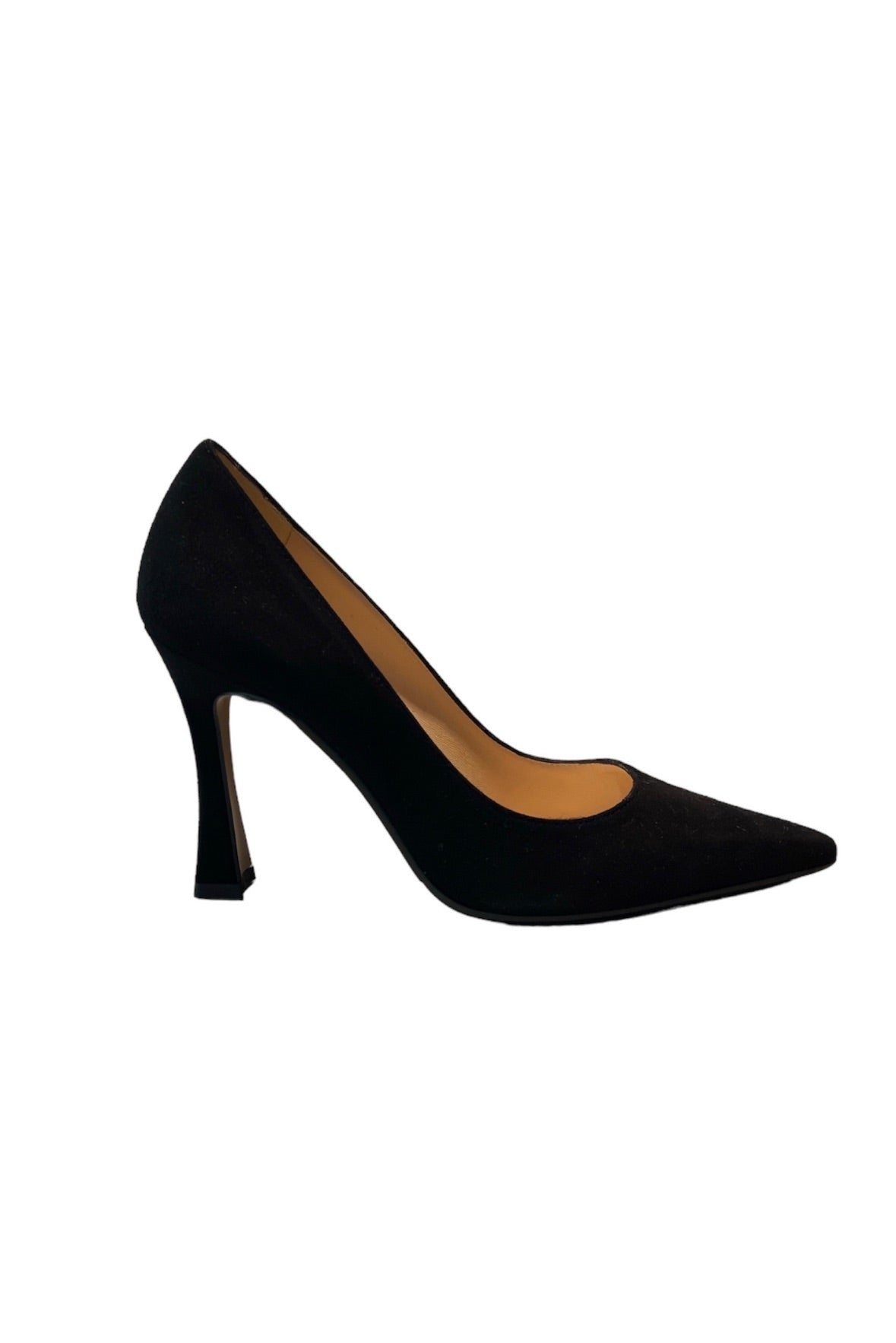 Décolléte in suede