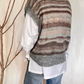 Gilet jaquard in mohair