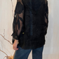Camicia in voile con ricami