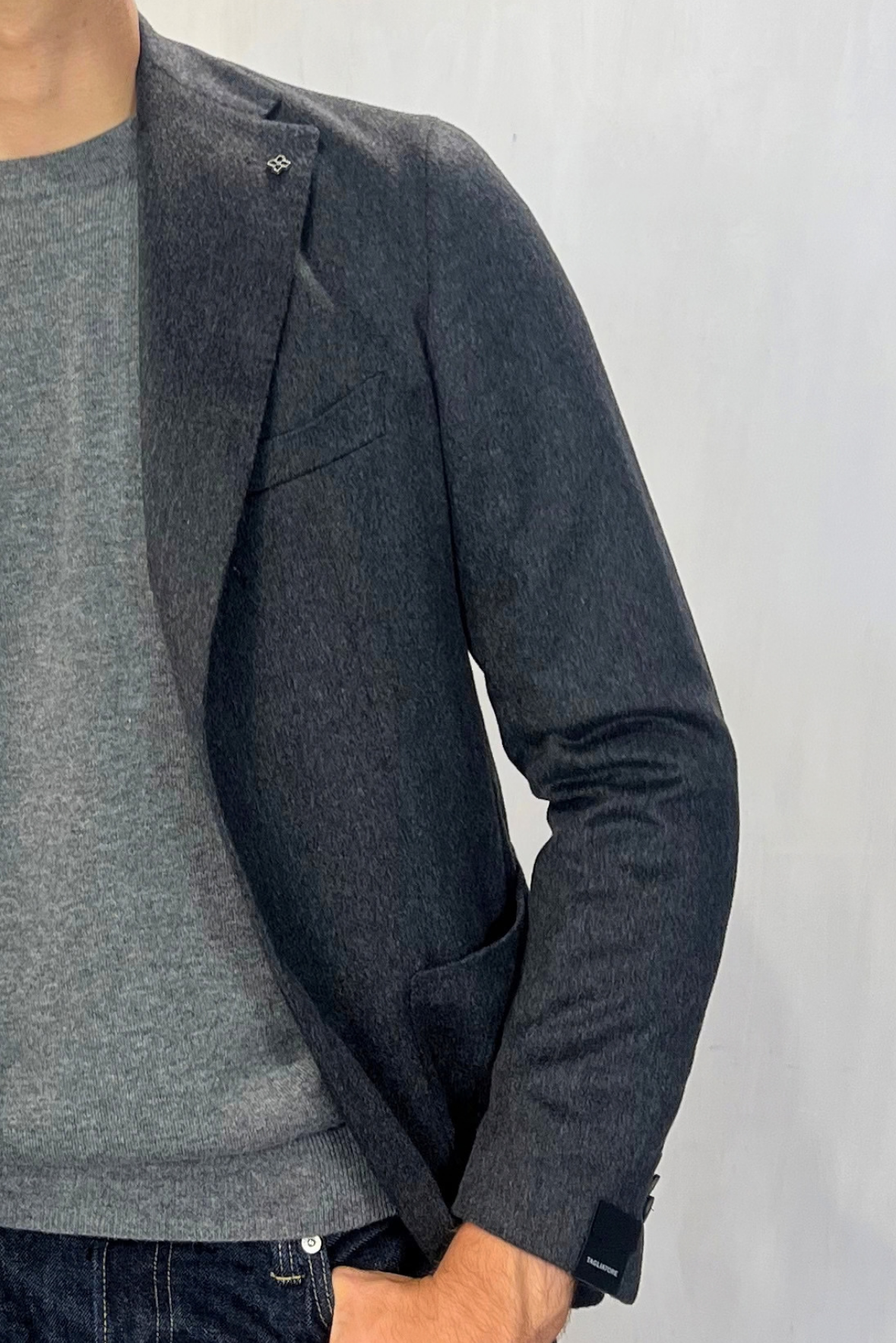 Giacca Montecarlo in lana misto cashmere