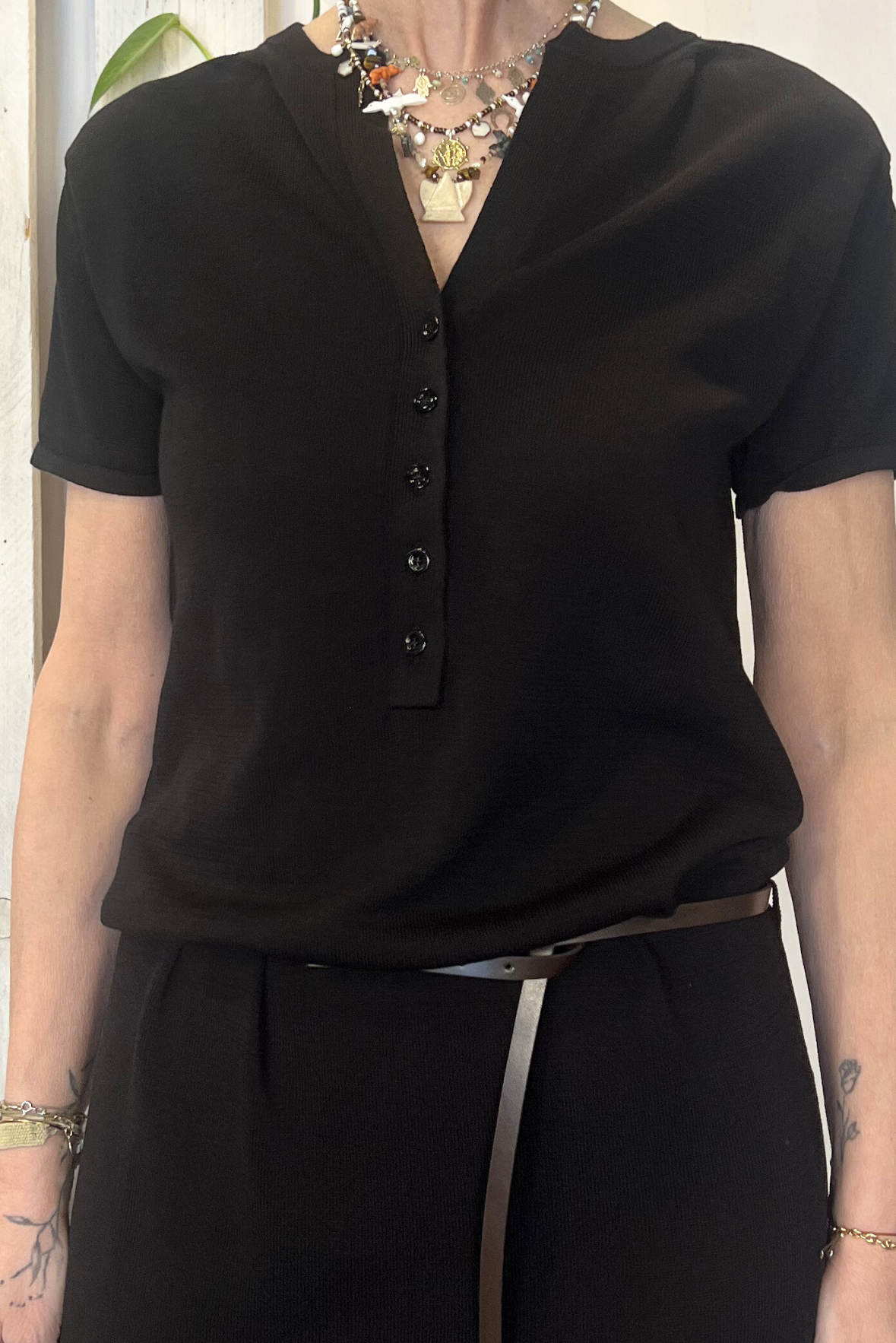 Abito lungo in maglia