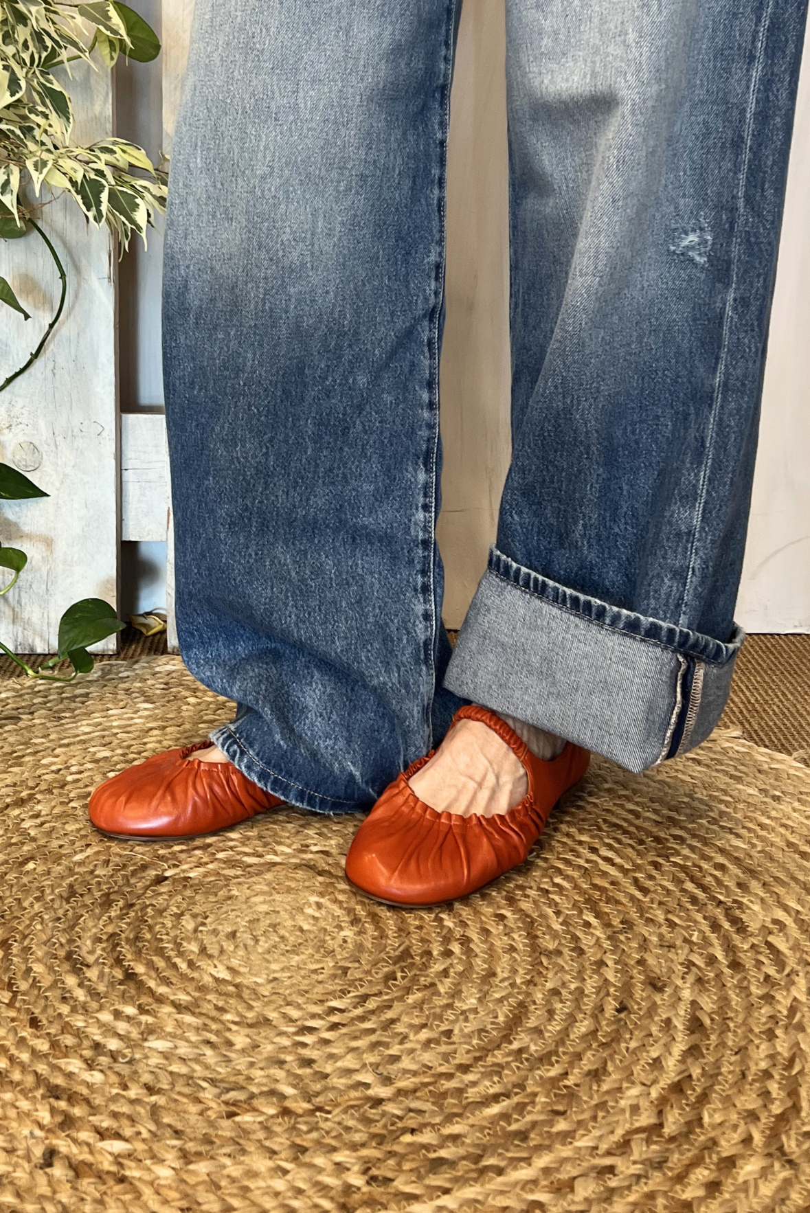 Ballerina in pelle