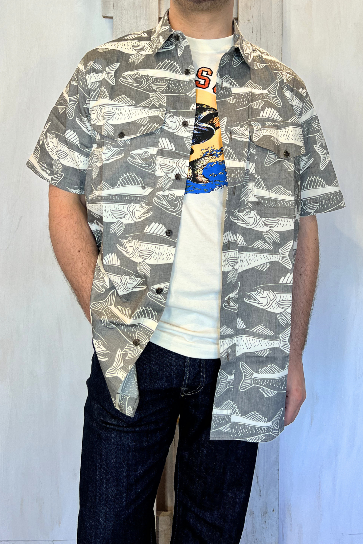Camicia a fantasia