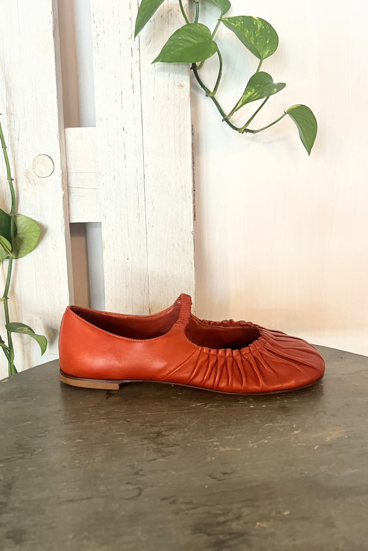 Ballerina in pelle