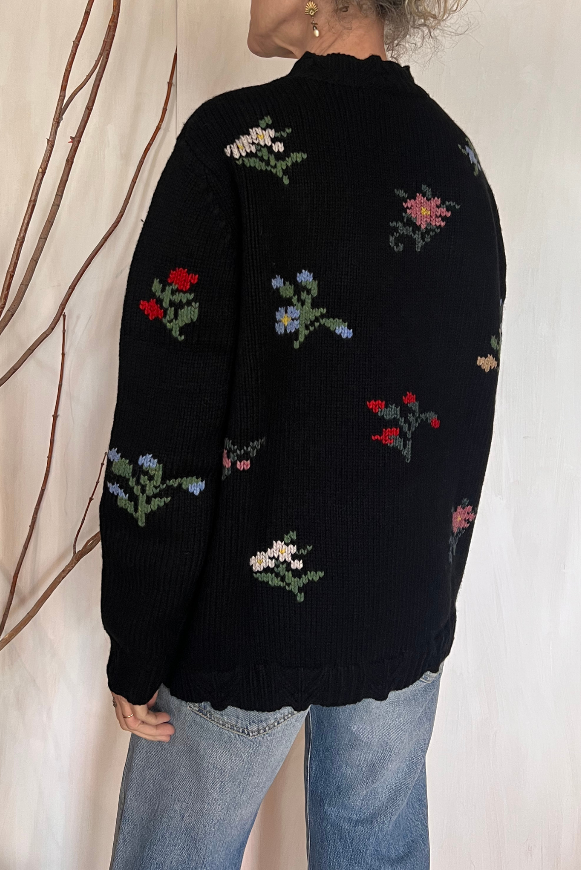 Maglia con ricami