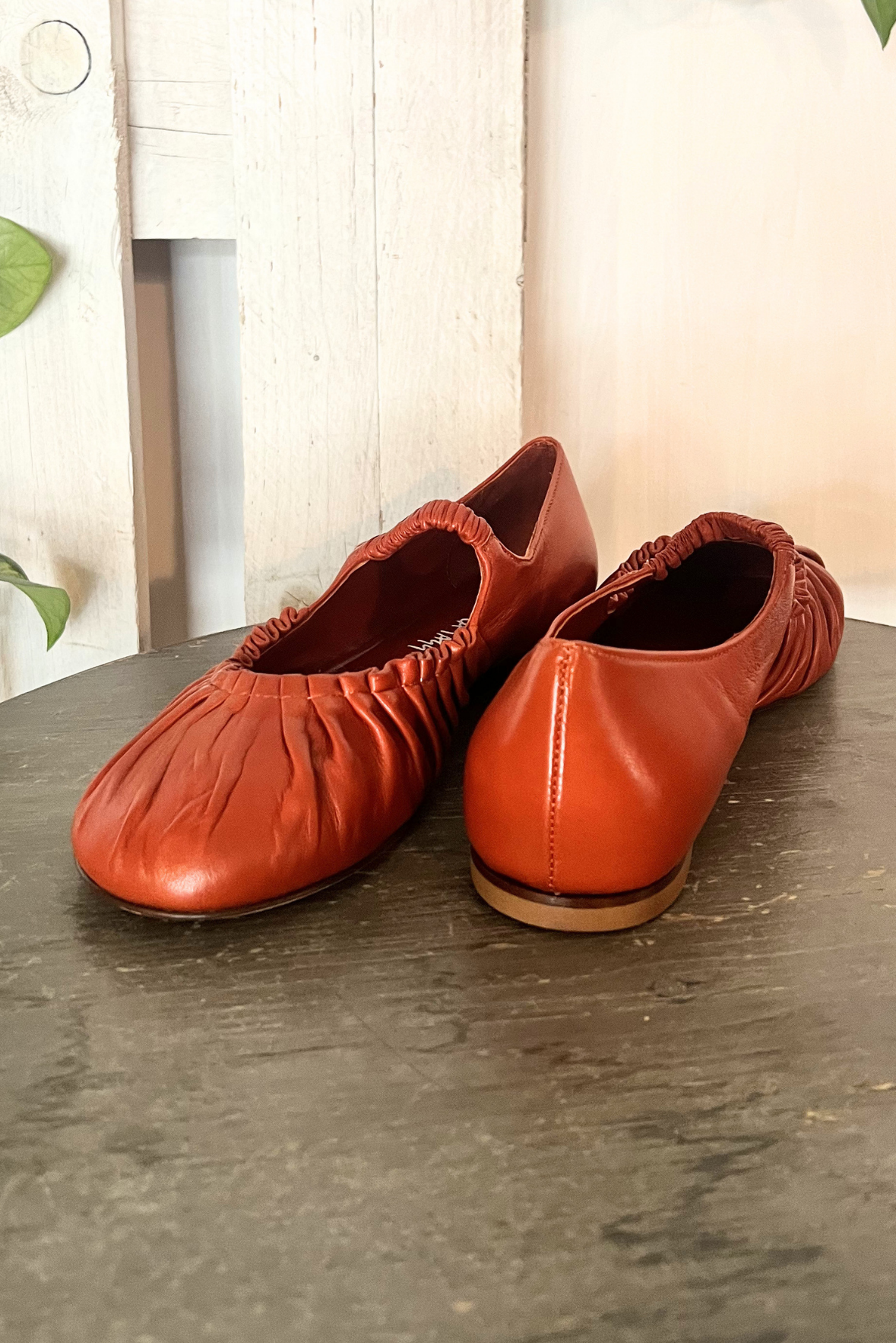 Ballerina in pelle